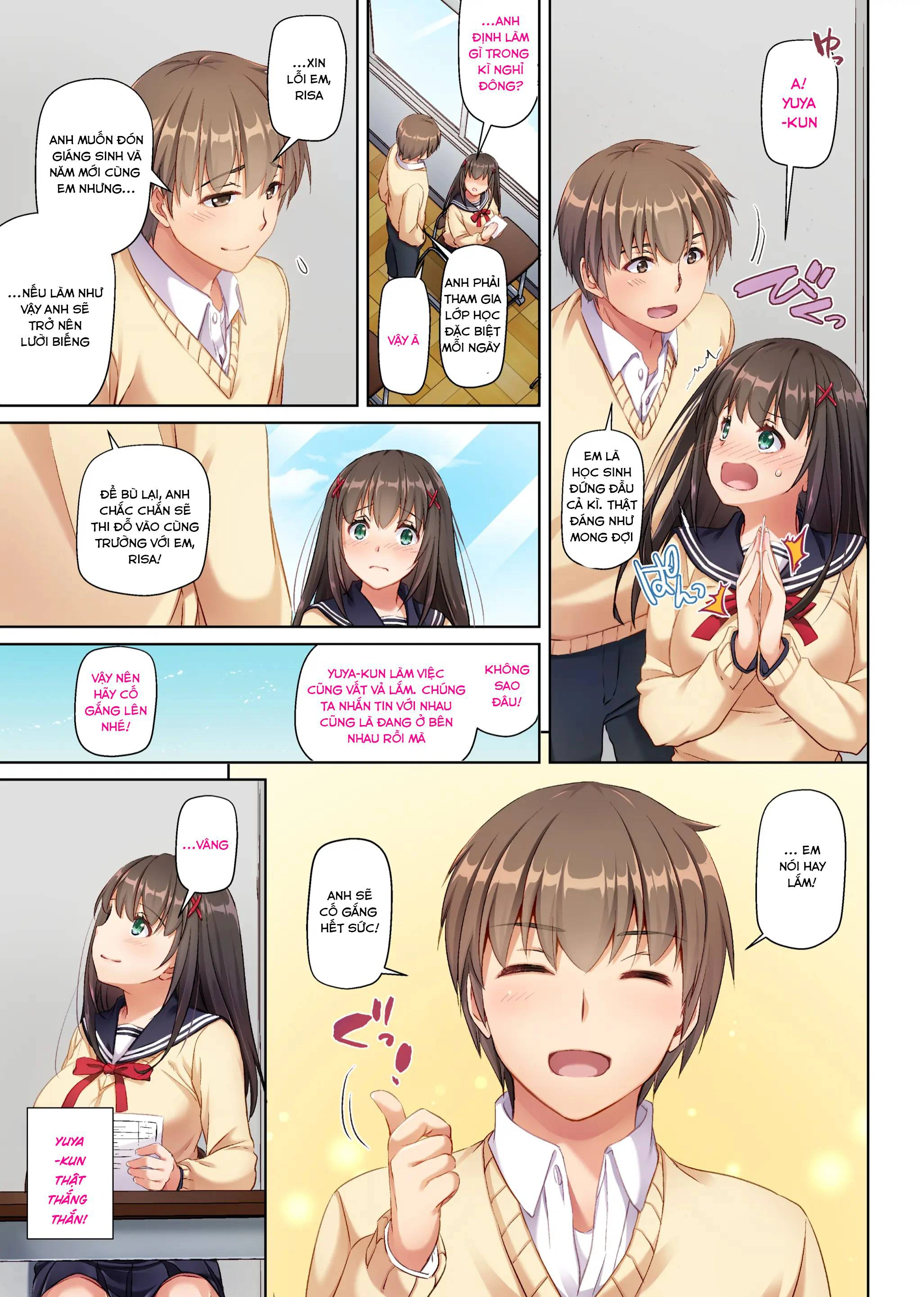 HentaiVN.net - Ảnh 16 - Lời hứa với anh ấy - Chapter 2.5