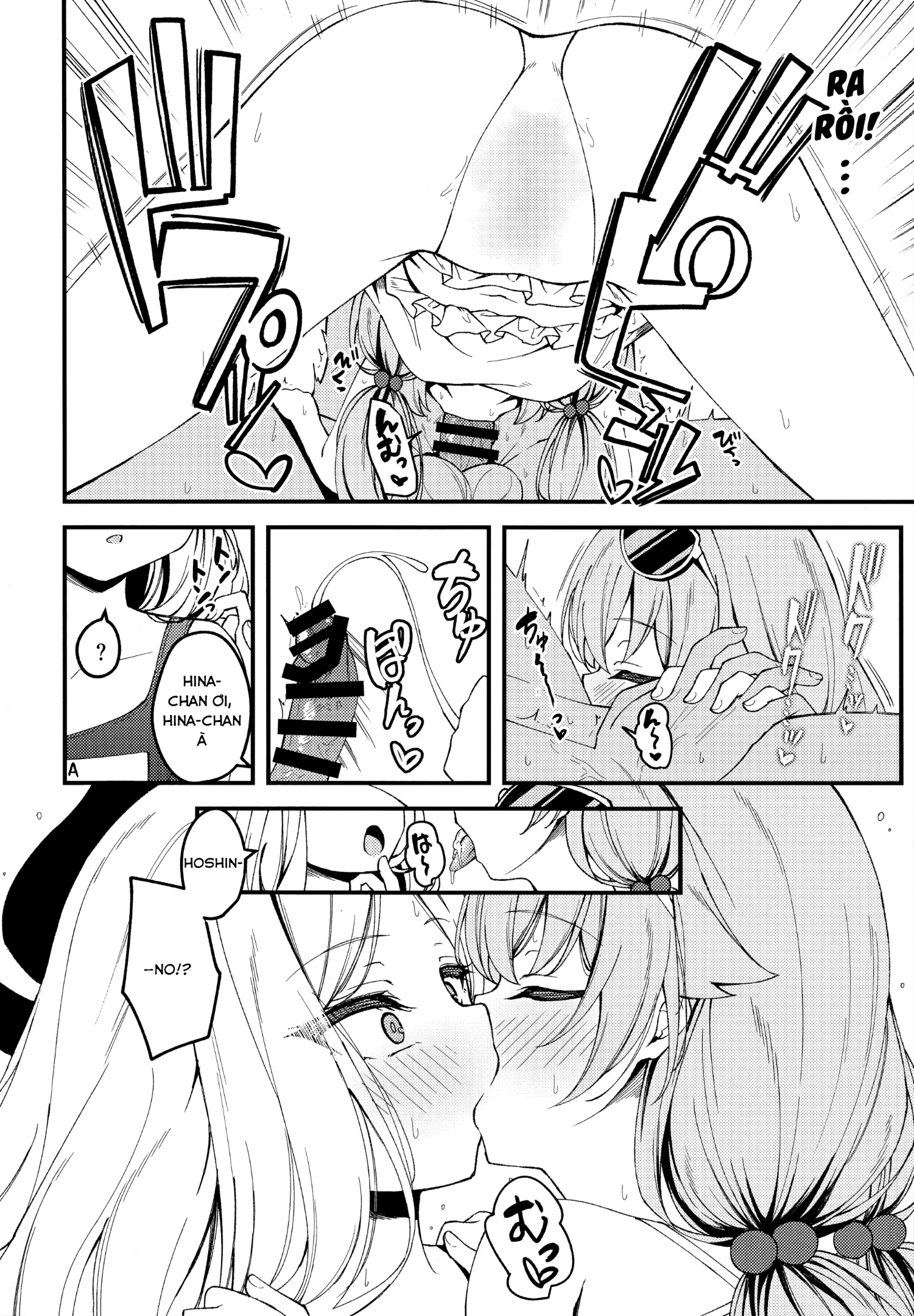 HentaiVN.net - Ảnh 8 - Ai là người mạnh nhất ở đây ta? - Hổng trốn được đâu! - Oneshot