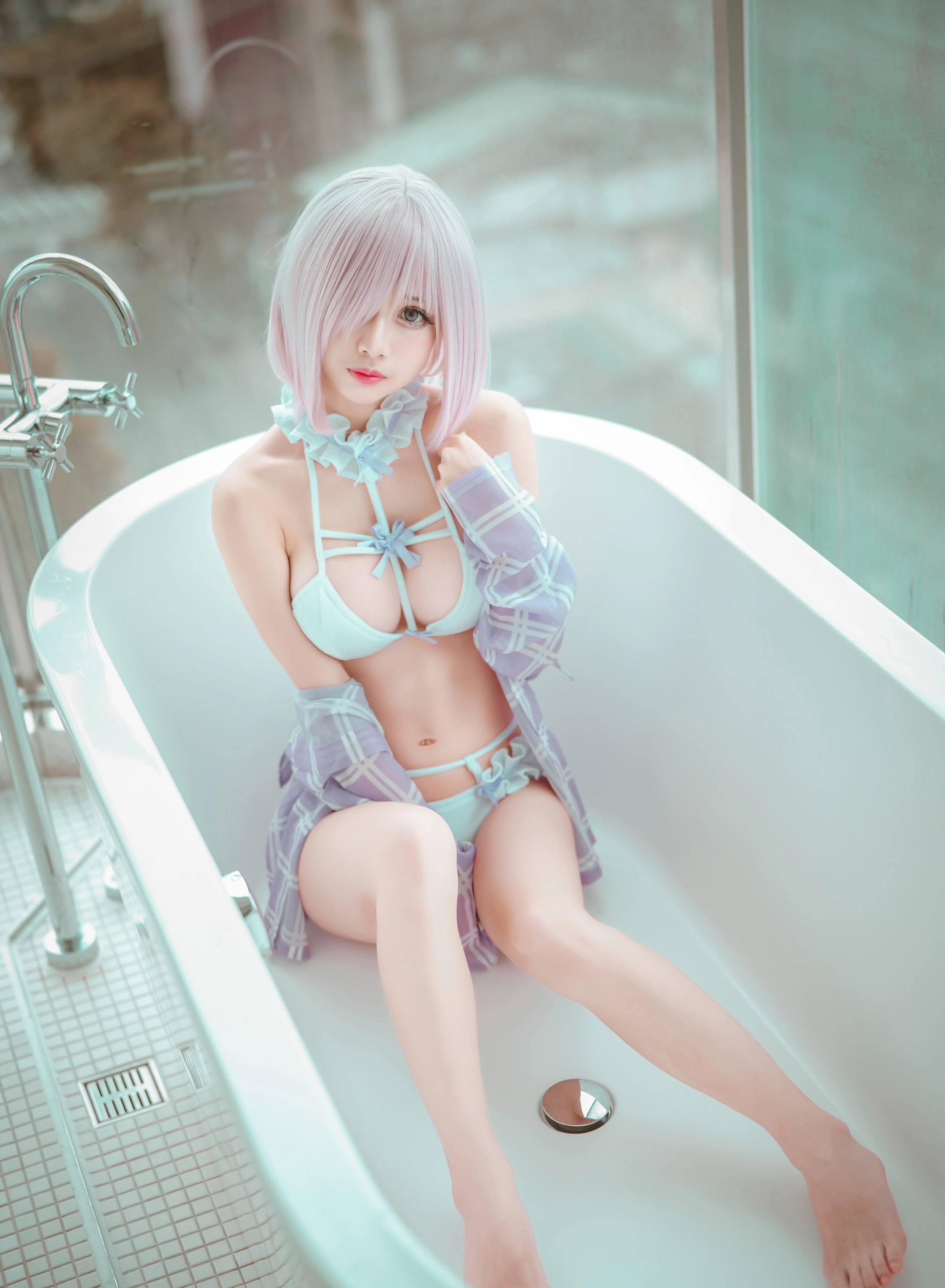 HentaiVN.net - Ảnh 13 - Mash phiên bản đồ bơi (Fate/Grand Order) - 13 ảnh