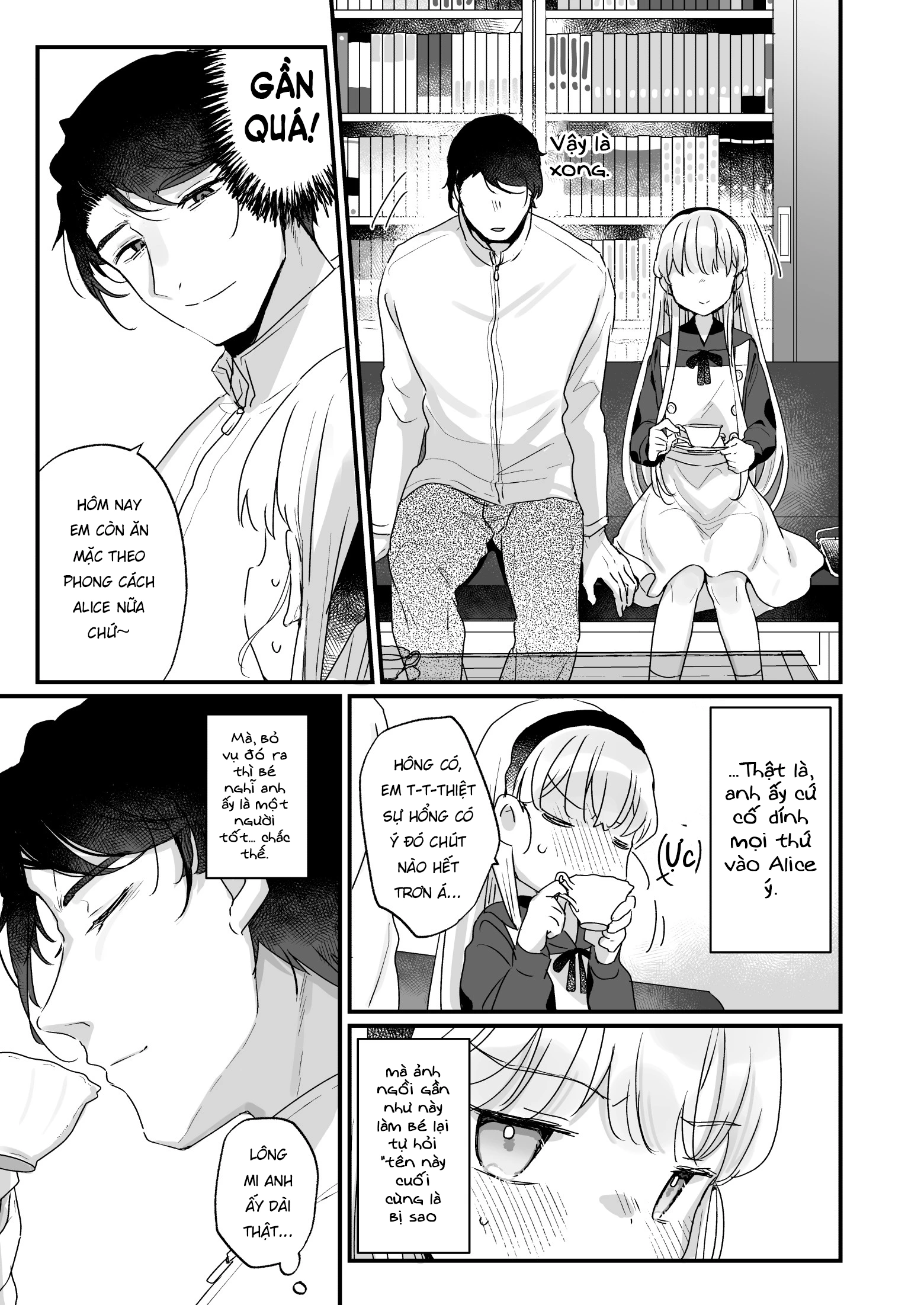 HentaiVN.net - Ảnh 8 - Anh hàng sớm lập dị cứ gọi bé là Alice - Chap 1
