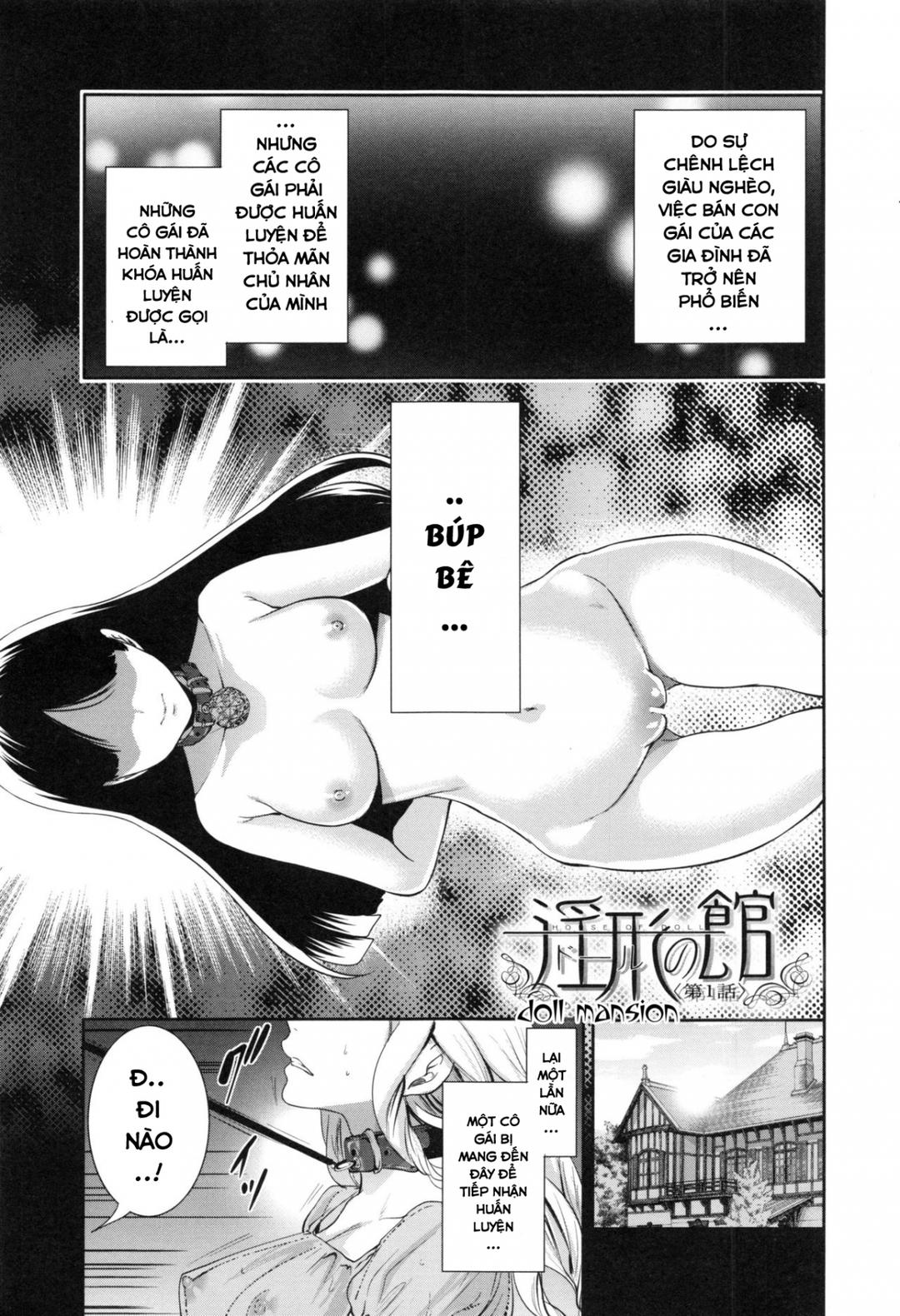 HentaiVN.net - Ảnh 7 - Doll no Yakata - Chap 1