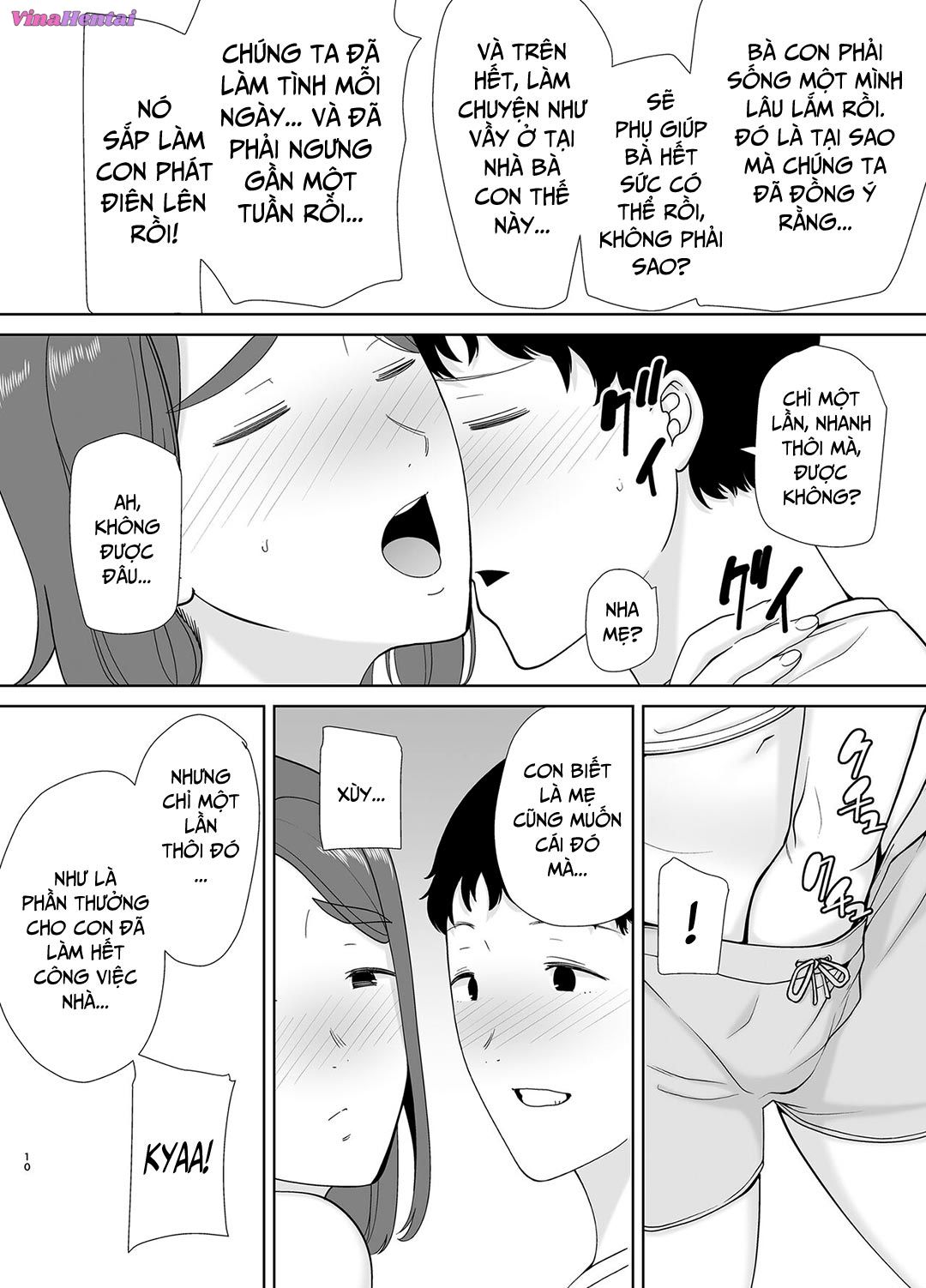 HentaiVN.net - Ảnh 9 - Mẹ chính là người tôi yêu! - Chap 5