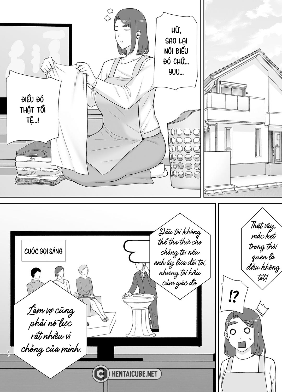 HentaiVN.net - Ảnh 9 - Mẹ chính là người tôi yêu! - Chap 8a