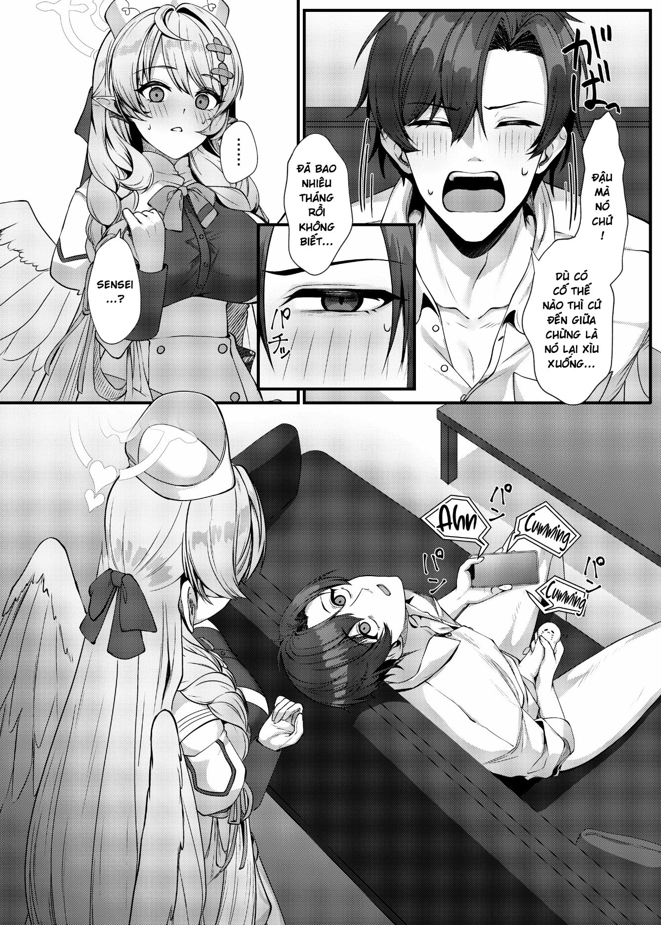 HentaiVN.net - Ảnh 9 - Sensei ni Kyuugo no Te o! | A Helping Hand for Sensei! - Chap 1