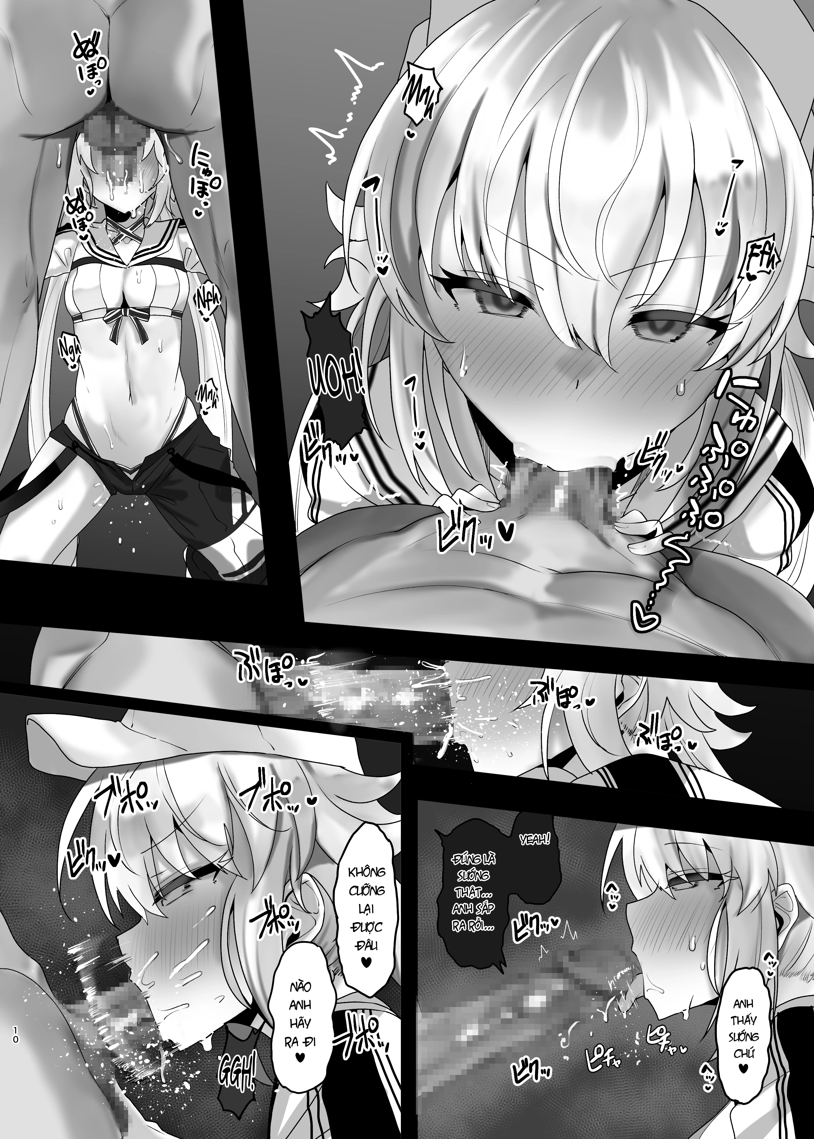 HentaiVN.net - Ảnh 9 - Có muốn làm tình tay ba không? - oneshot