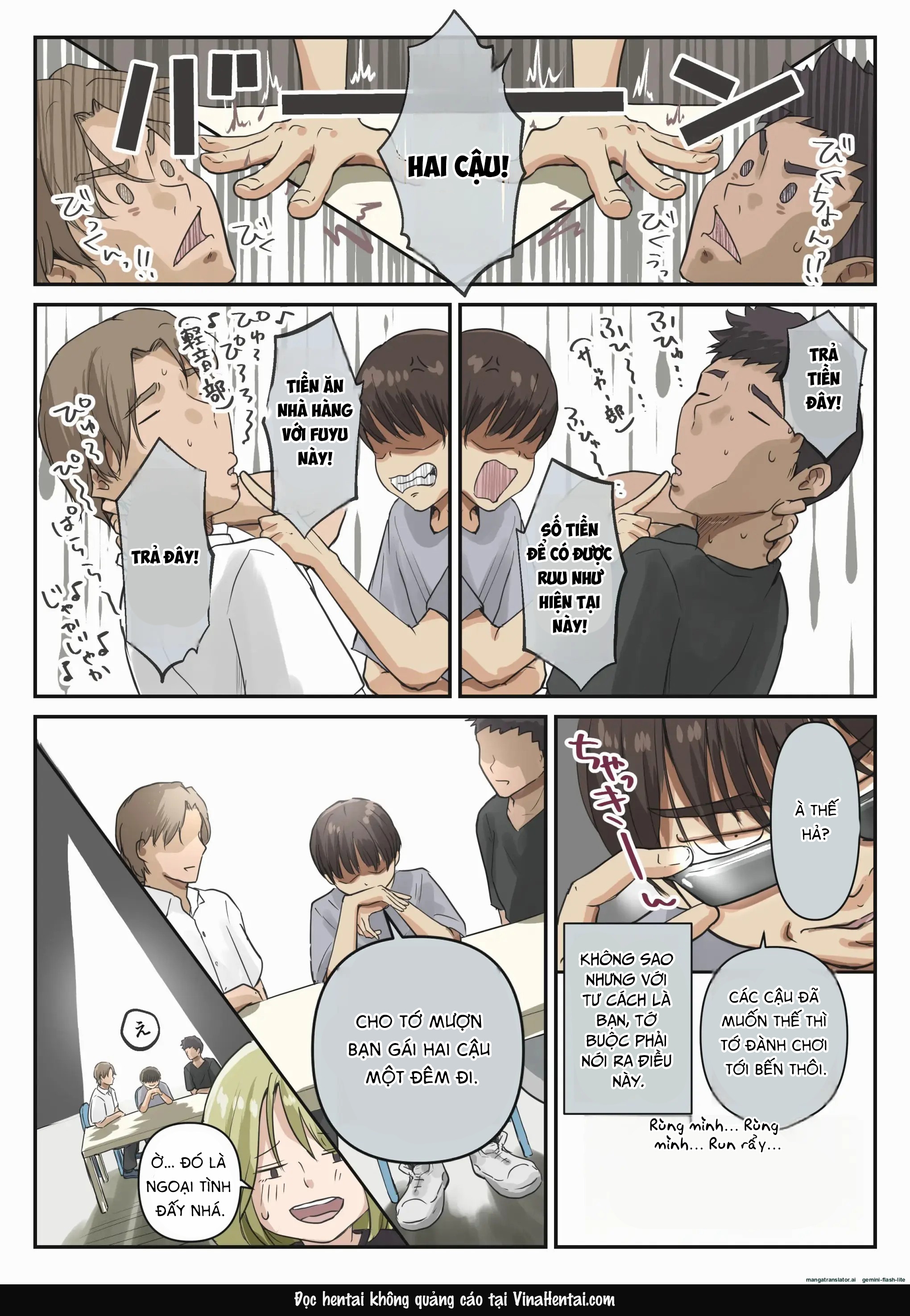 HentaiVN.net - Ảnh 9 - Trên tình bạn là tình địt! - Chap 1
