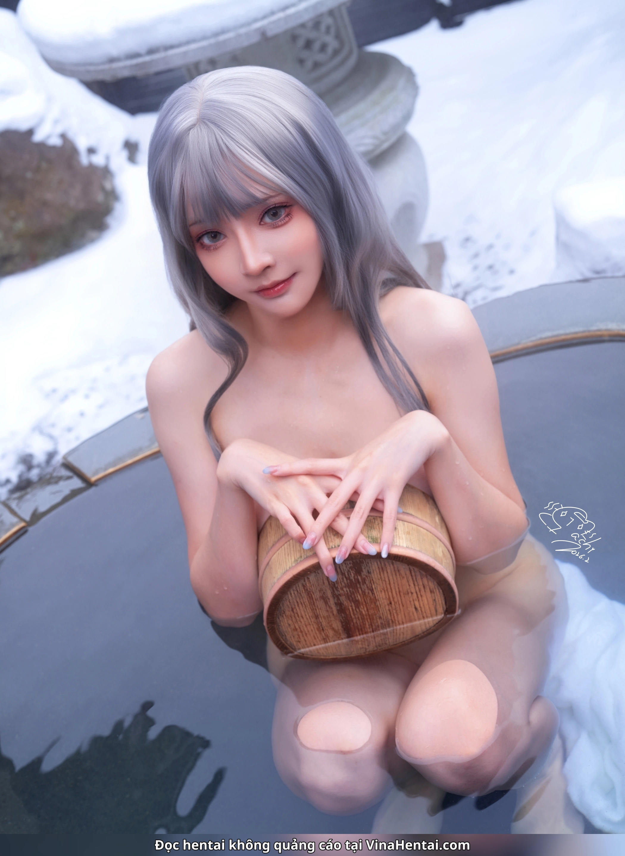HentaiVN.net - Ảnh 81 - Machi馬吉 – Onsen “103 photos” - Chap 1