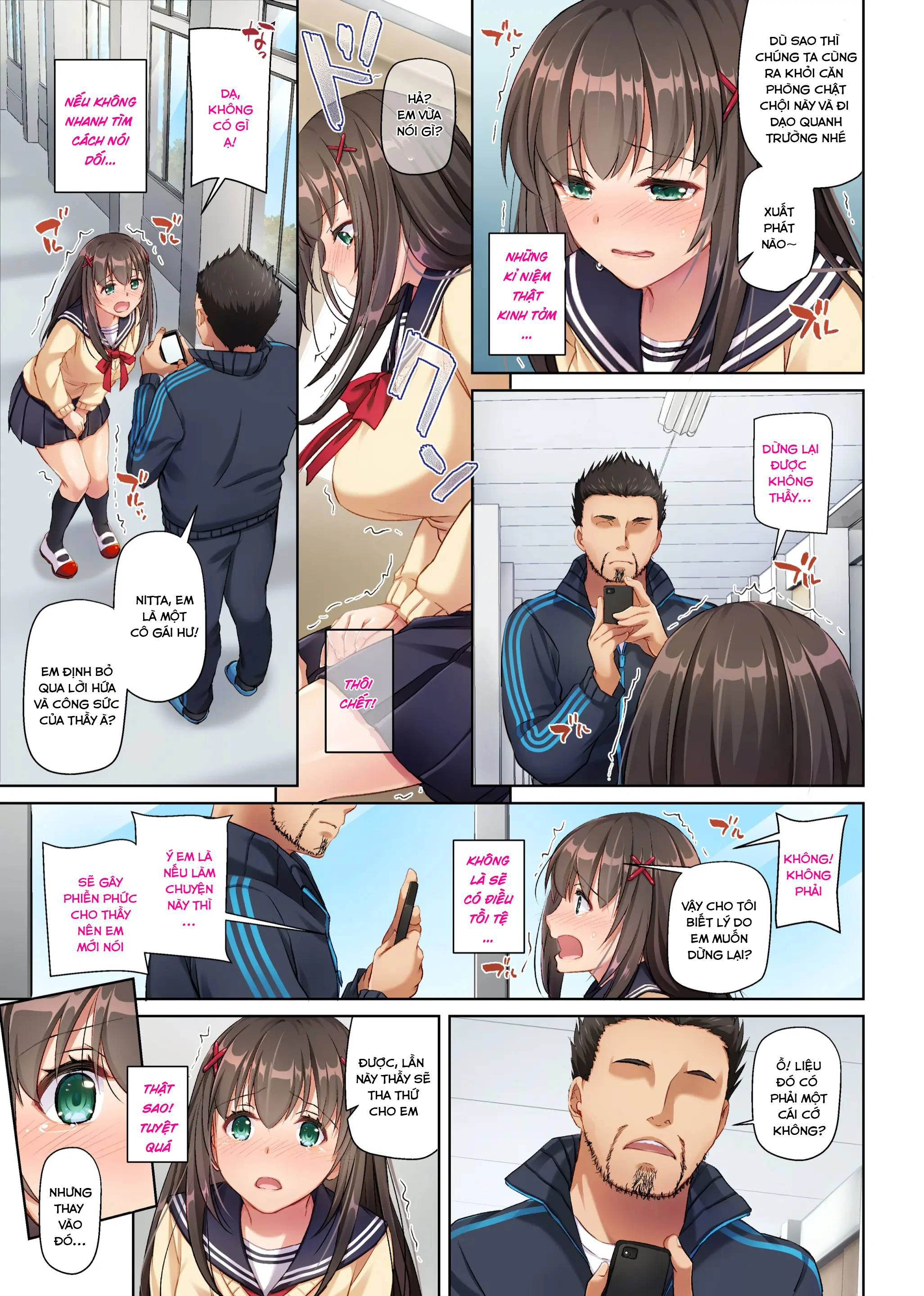 HentaiVN.net - Ảnh 18 - Lời hứa với anh ấy - Chapter 2.5