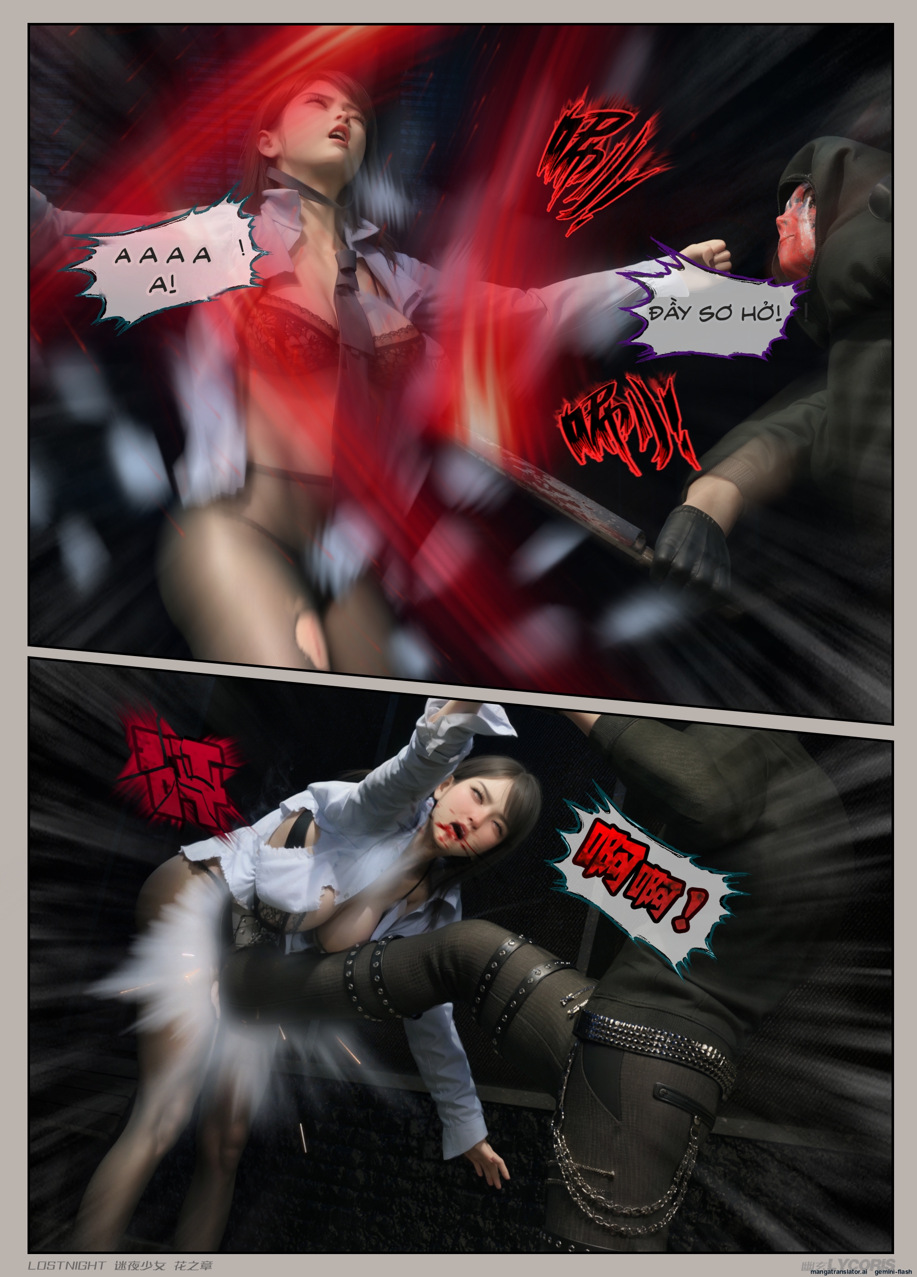 HentaiVN.net - Ảnh 82 - Thiếu Nữ Lạc Trong Đêm - Chương Của Hoa - Chương 2