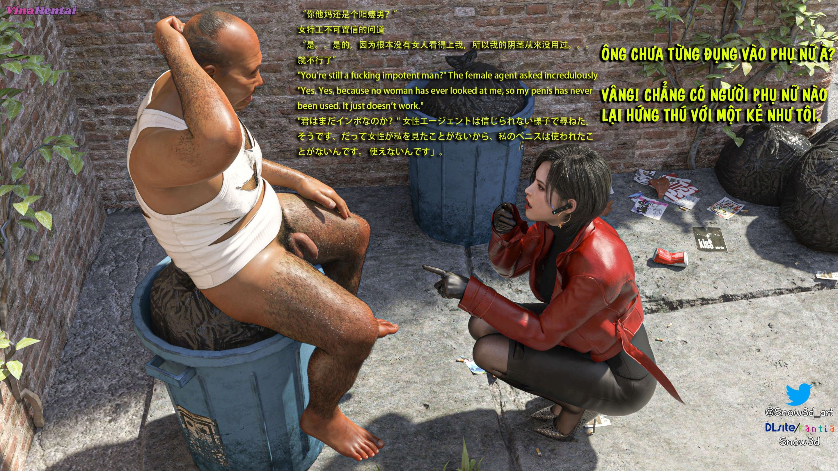 HentaiVN.net - Ảnh 82 - Ada Wong Và Kẻ Ăn Mày - Chap 1