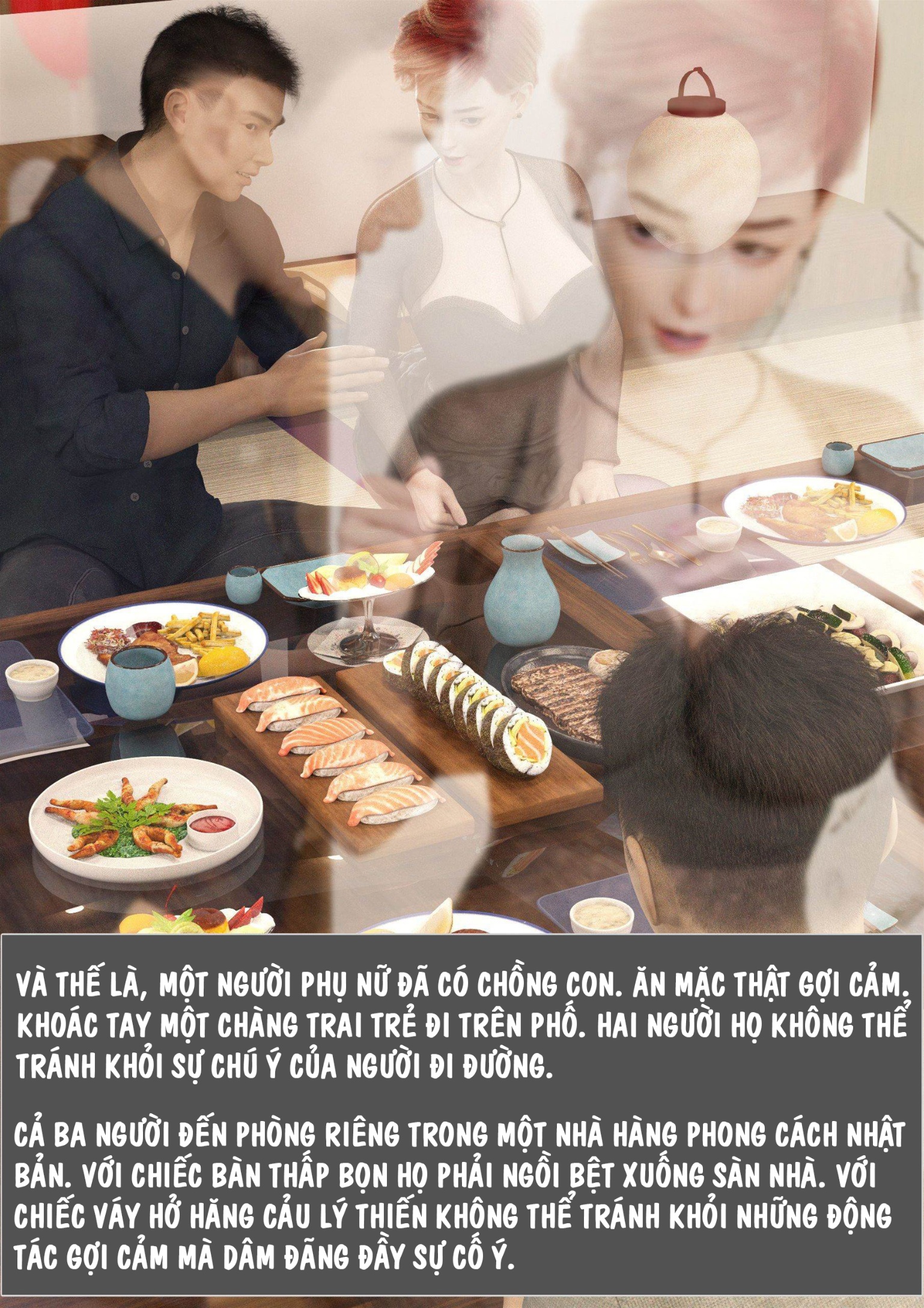 HentaiVN.net - Ảnh 83 - Ham Muốn Kì Lạ Với Mẹ - Chương 3 Xem Phim Cùng Với Mẹ