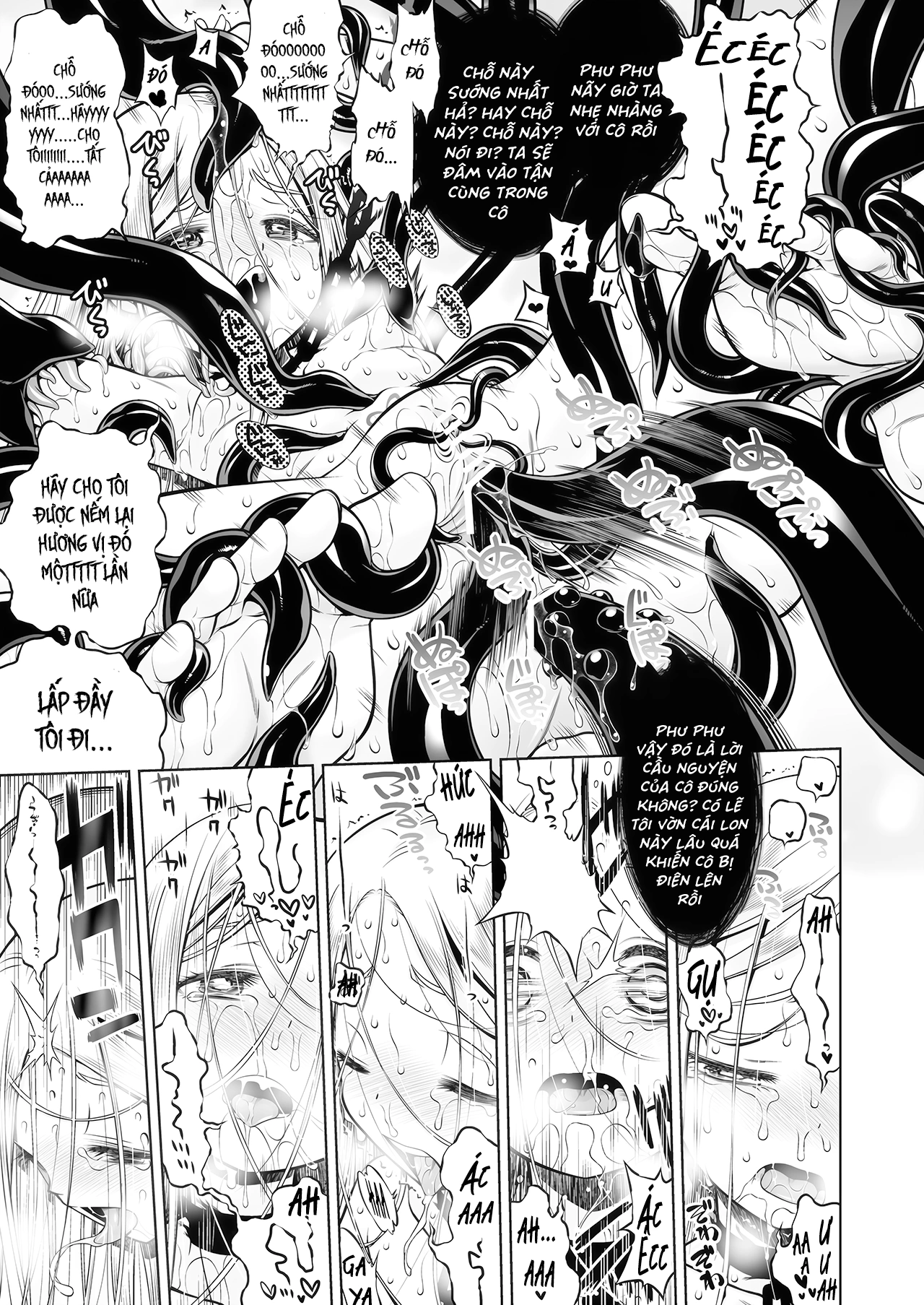 HentaiVN.net - Ảnh 83 - Đoạ Lạc Thánh Nữ Và Dâm Yêu - Chap 2: 82 Trang Bùng Lổ