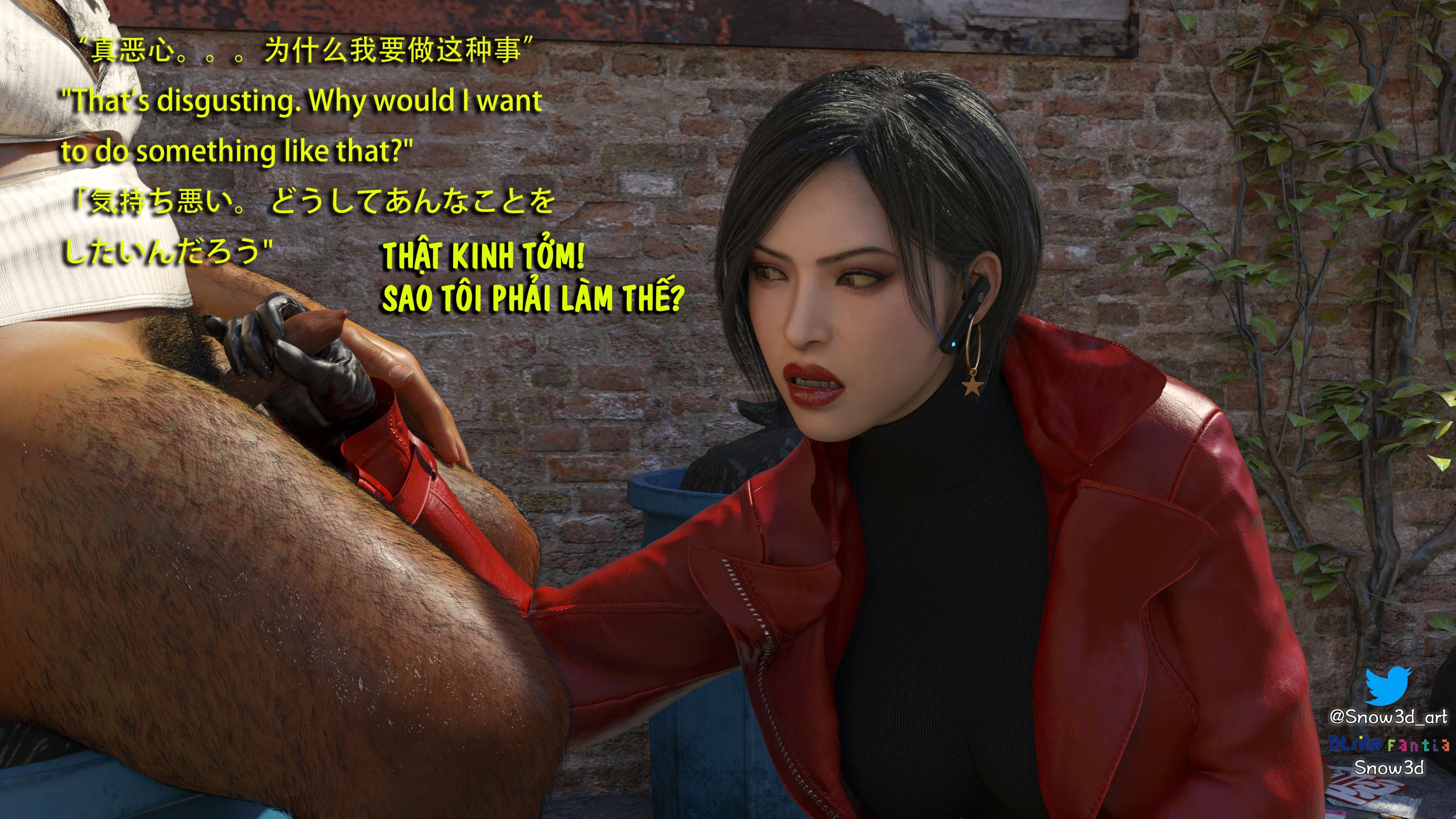 HentaiVN.net - Ảnh 85 - Ada Wong Và Kẻ Ăn Mày - Chap 1