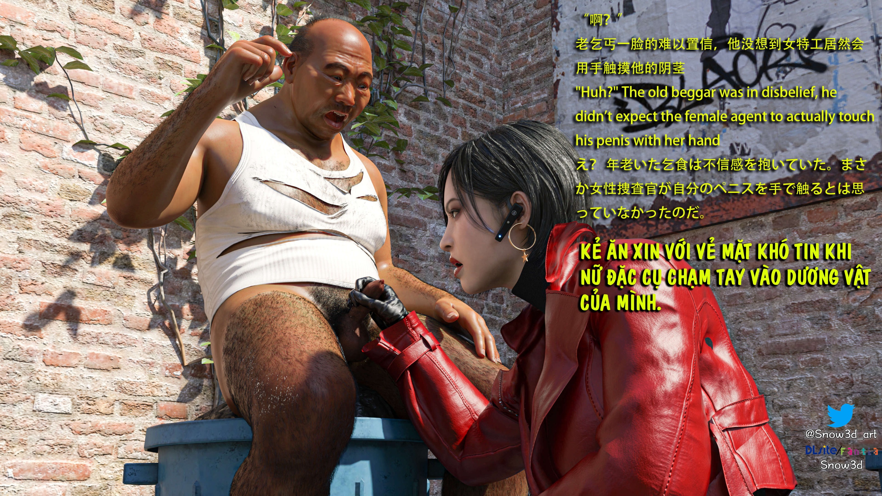 HentaiVN.net - Ảnh 86 - Ada Wong Và Kẻ Ăn Mày - Chap 1