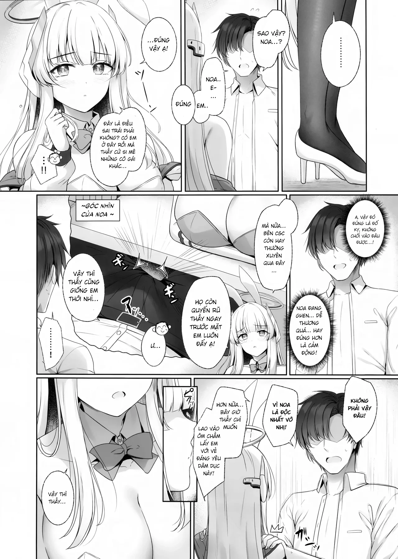 HentaiVN.net - Ảnh 9 - Sensei, chuyện quản lý cứ để em lo ạ 2. - Chap 1