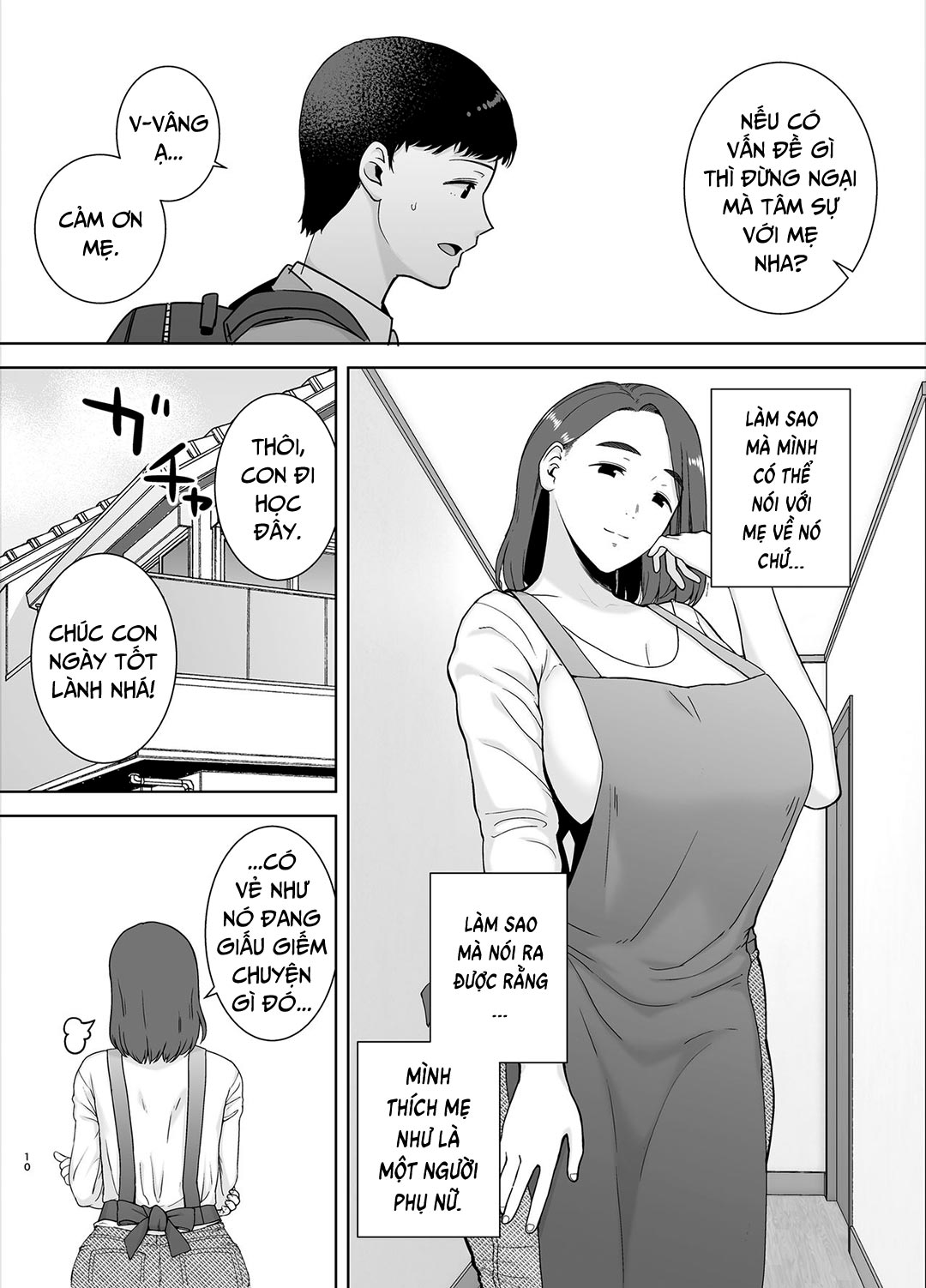 HentaiVN.net - Ảnh 9 - Mẹ chính là người tôi yêu! - Chap 1
