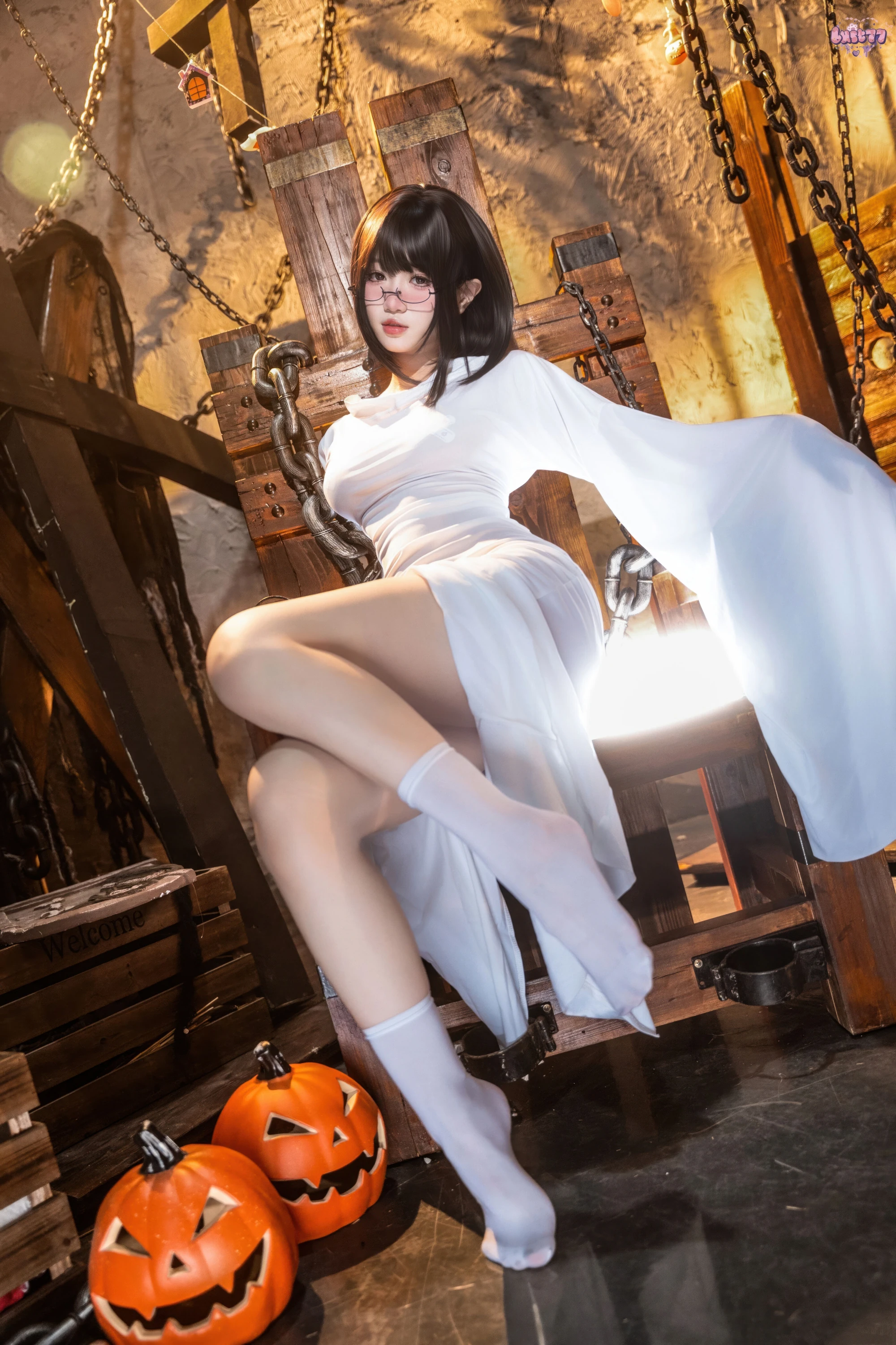 HentaiVN.net - Ảnh 9 - Thất Thất phải ngoan nhé: Cô nàng hồn ma - Oneshot