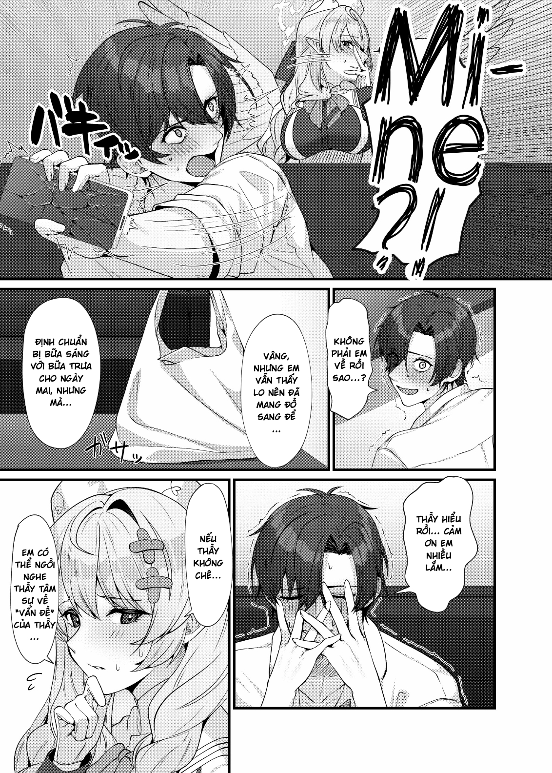 HentaiVN.net - Ảnh 10 - Sensei ni Kyuugo no Te o! | A Helping Hand for Sensei! - Chap 1