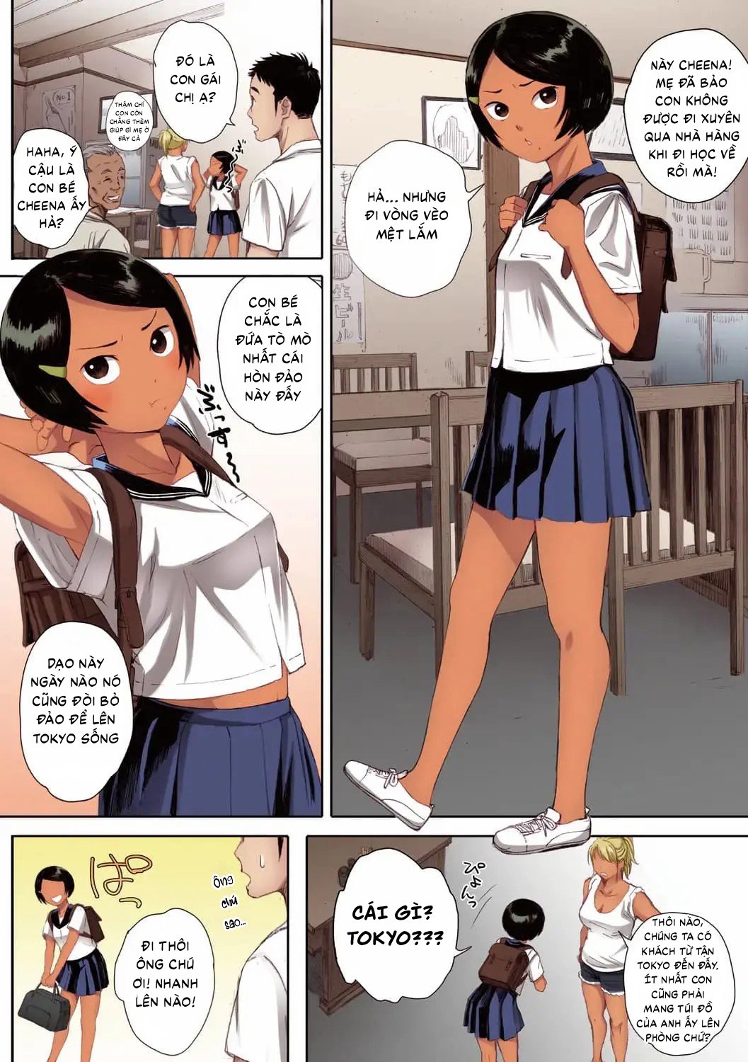 HentaiVN.net - Ảnh 9 - Hòn đảo vui vẻ - Oneshot