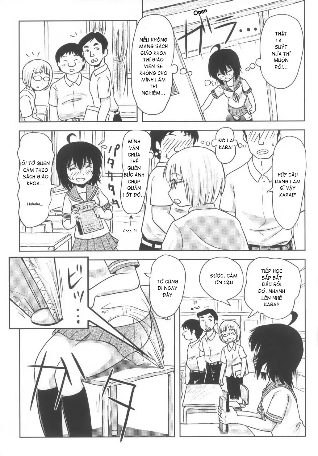 HentaiVN.net - Ảnh 7 - Chiru Roshutsu - Chap 6