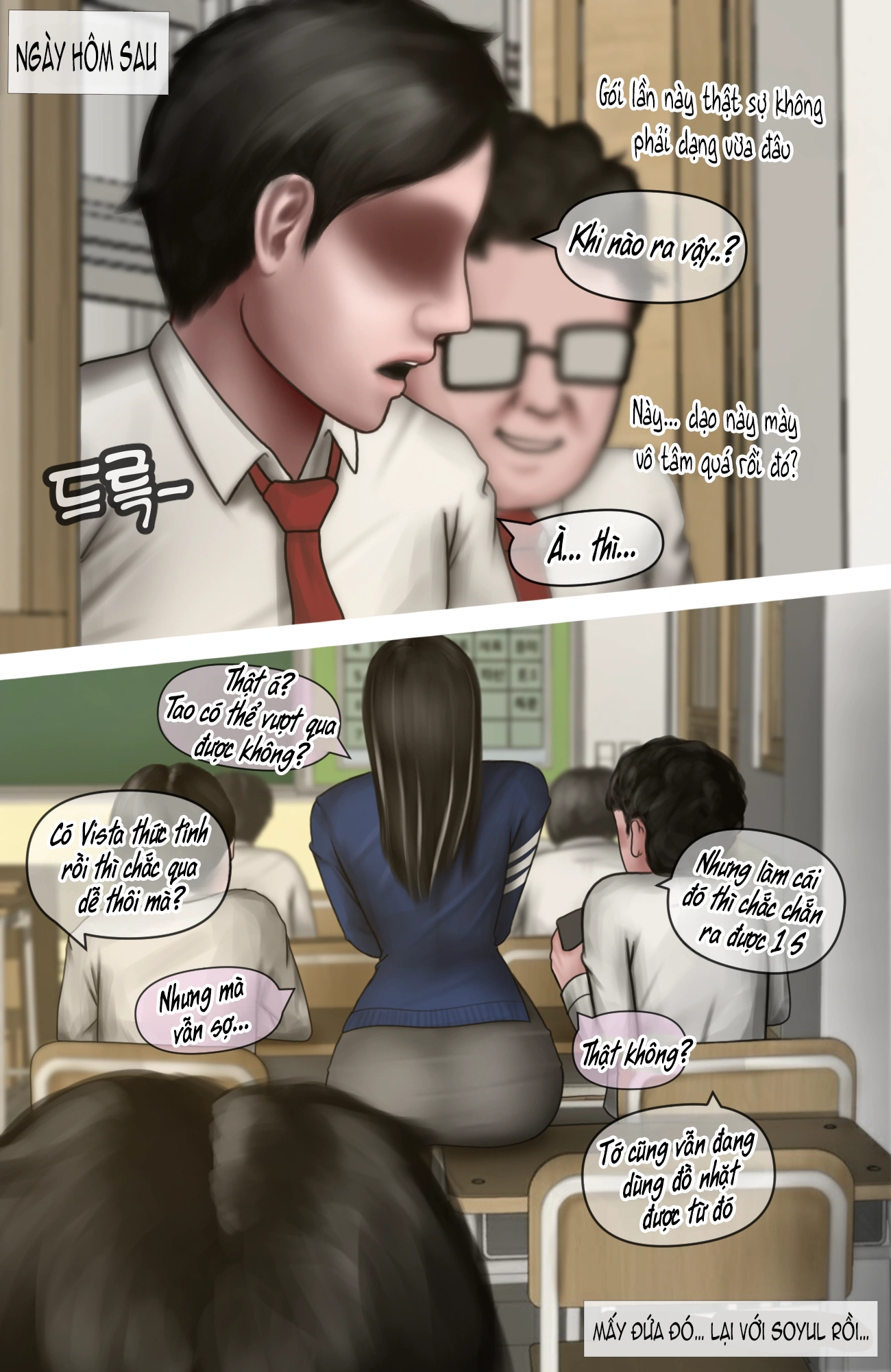 HentaiVN.net - Ảnh 13 - Gái Du Côn X Wibu Đụt Cận Trĩ - Chap 9.1