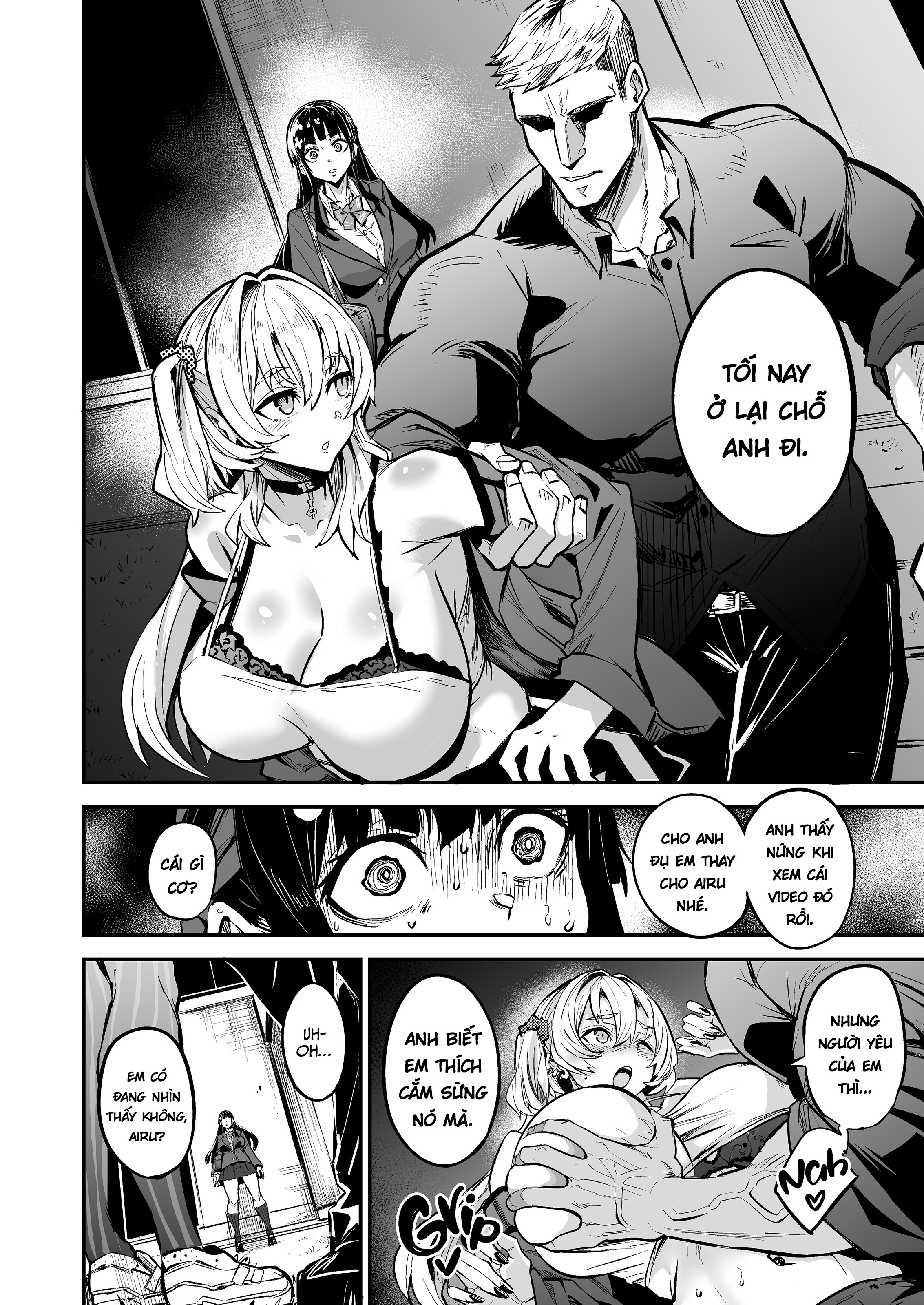 HentaiVN.net - Ảnh 94 - Kanojo ga Gaikokujin ni Netorareru Manga Ouchi Fuck Hen [彼女が外国人に寝取られる漫画 おうちファック編] - Chap 3