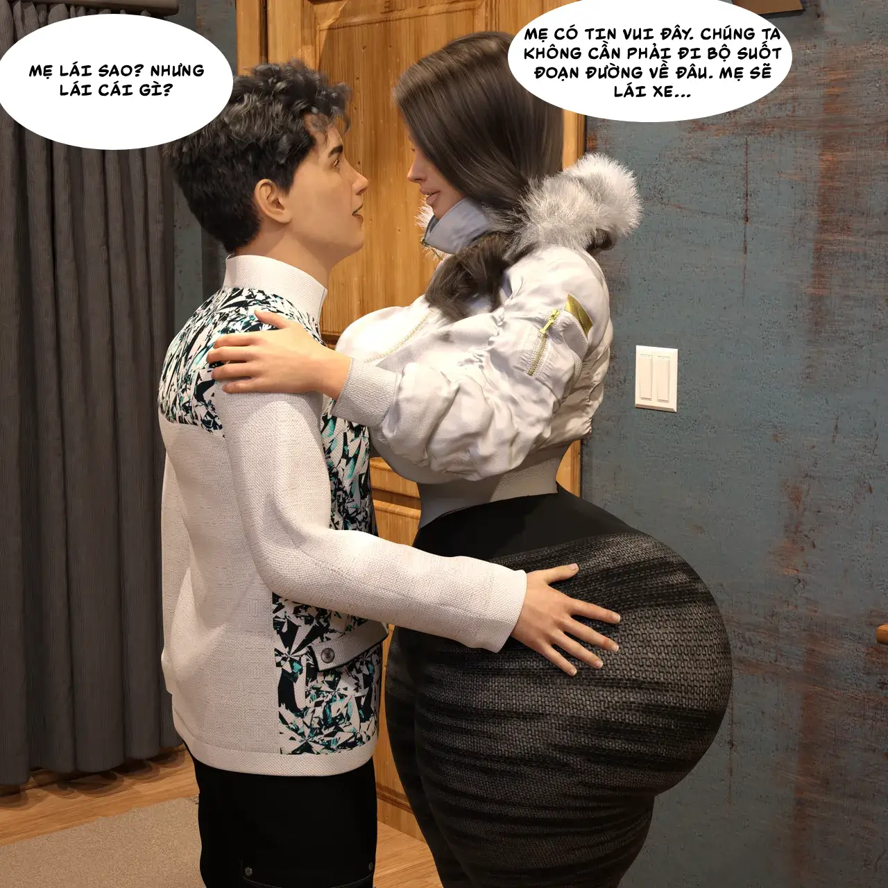 HentaiVN.net - Ảnh 95 - Farrahs và Damons Vacation [Rev2019] - Vacation