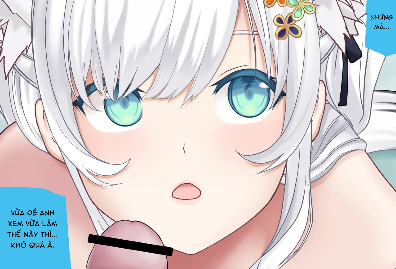 HentaiVN.net - Ảnh 97 - Để Shirakami chăm sóc cho anh nhé - Blowjob Nửa Đầu