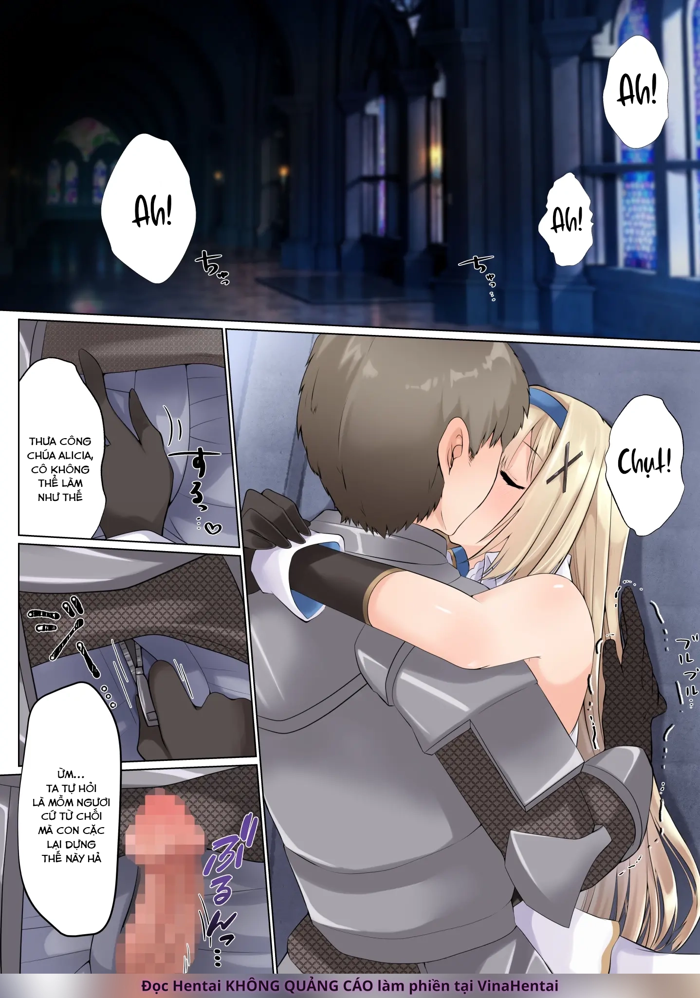 HentaiVN.net - Ảnh 11 - Nỗi khổ nạn của công chúa hiệp sĩ Alicia - #1: Nỗi khổ nạn của công chúa hiệp sĩ