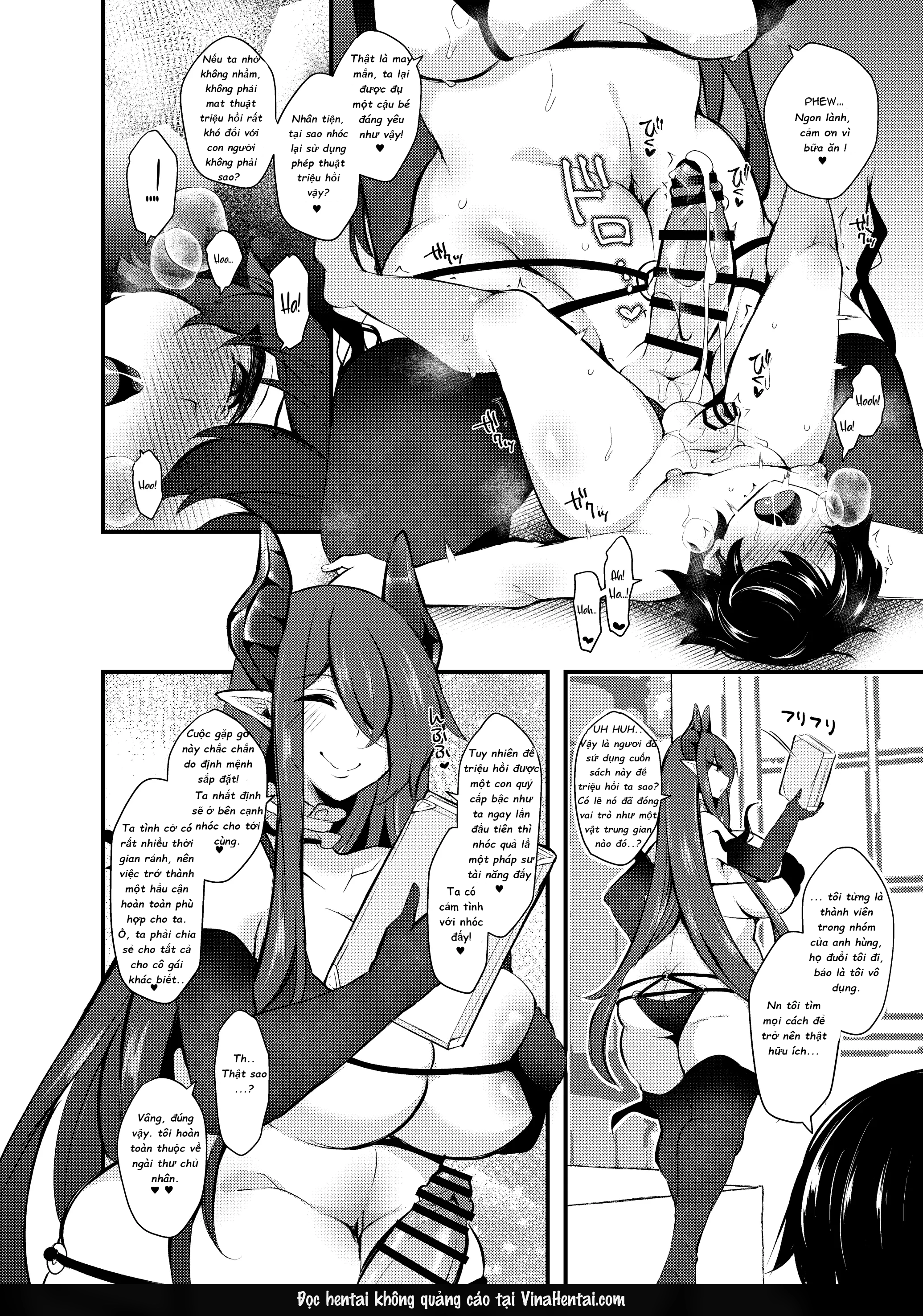 HentaiVN.net - Ảnh 9 - I, A Witch Who Got Kicked Out Of The Party, Learned Summoning Magic And Made A Contract With The Strongest Succubus - oneshot