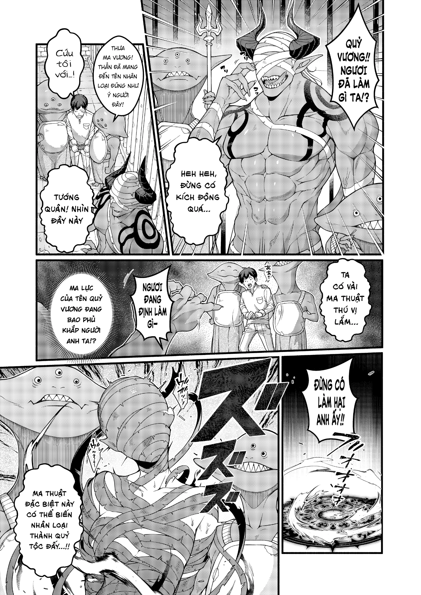 HentaiVN.net - Ảnh 8 - Thánh Kiếm Của Vương Quốc Sa Ngã Thành Succubus - Một Bắn