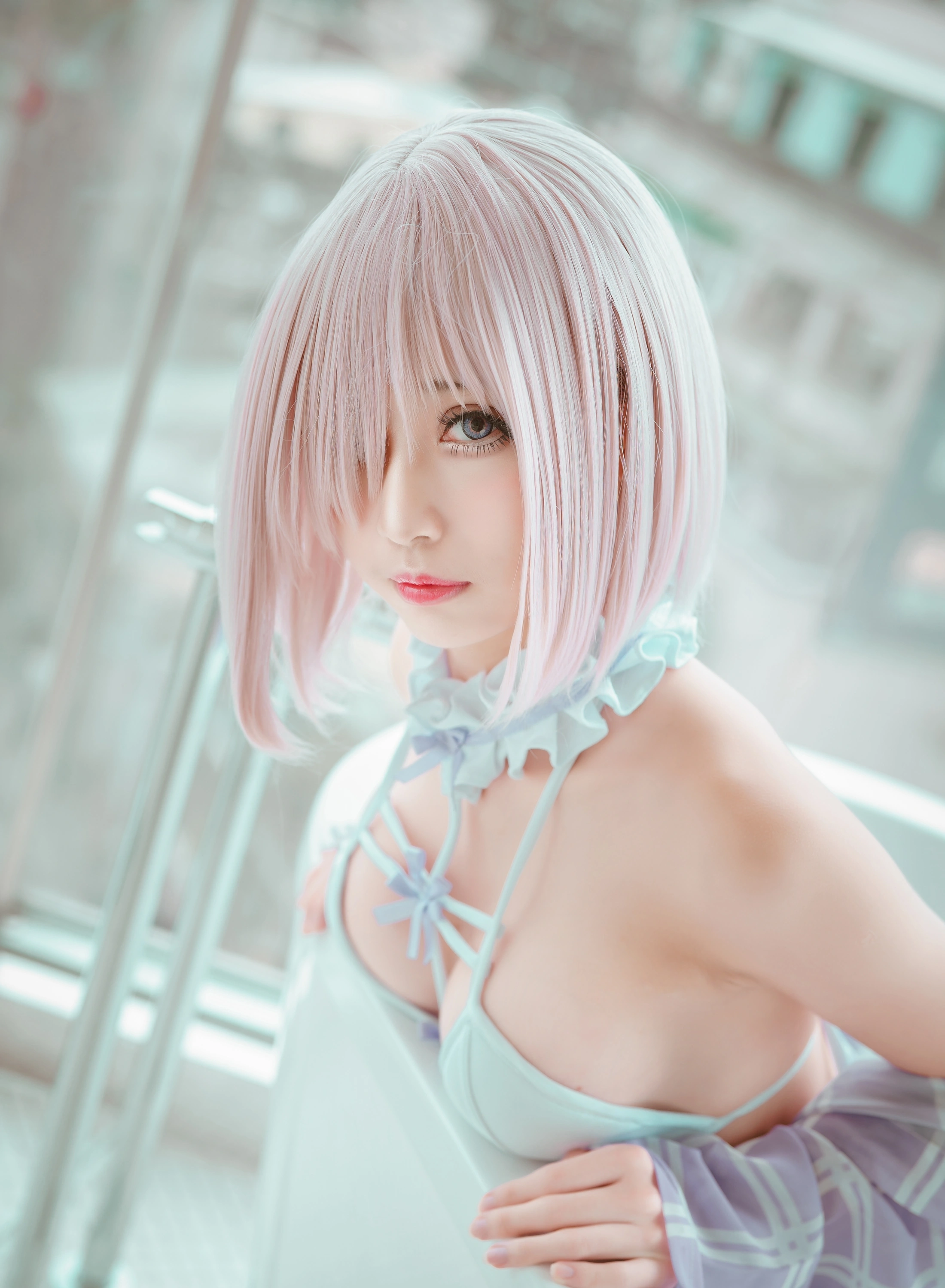 HentaiVN.net - Ảnh 17 - Mash phiên bản đồ bơi (Fate/Grand Order) - 13 ảnh