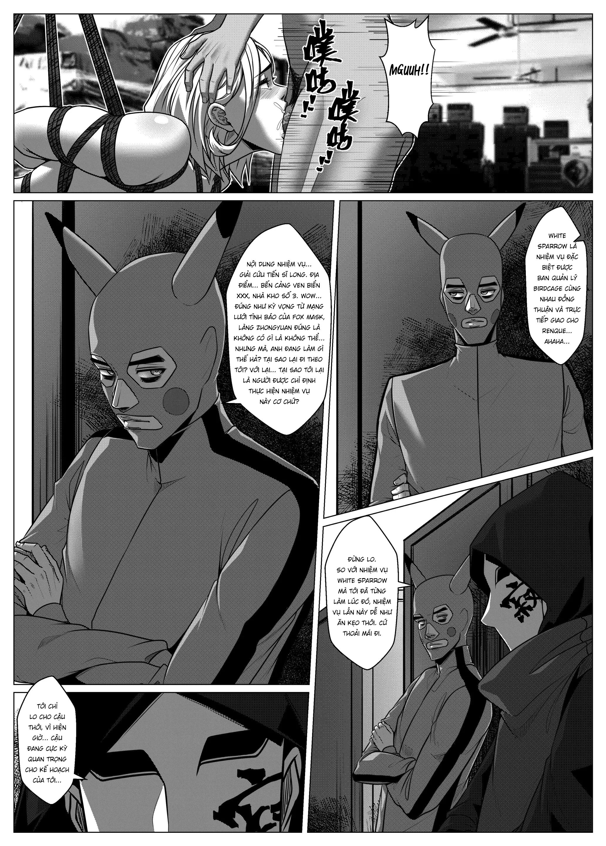 HentaiVN.net - Ảnh 8 - [Godletter] RENQUE S2.7 ｜ Sparrow Phần 2 Chapter 7  - Một Bắn