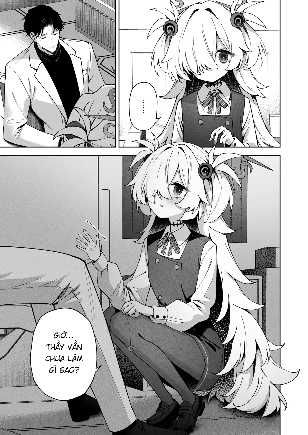 HentaiVN.net - Ảnh 2 - Suisou no Naka no Bokura - Us in a Vat. - One shot khô dái mừng năm mới