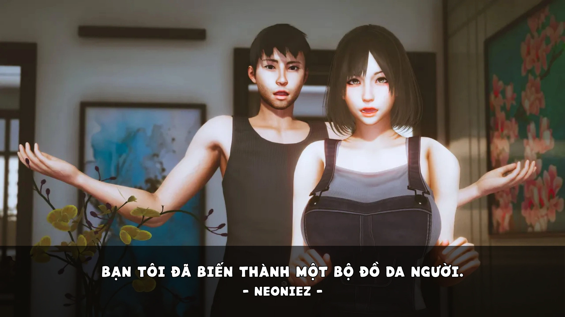 HentaiVN.net - Ảnh 2 - BẠN TÔI ĐÃ BIẾN THÀNH MỘT BỘ ĐỒ DA NGƯỜI - Chap 1