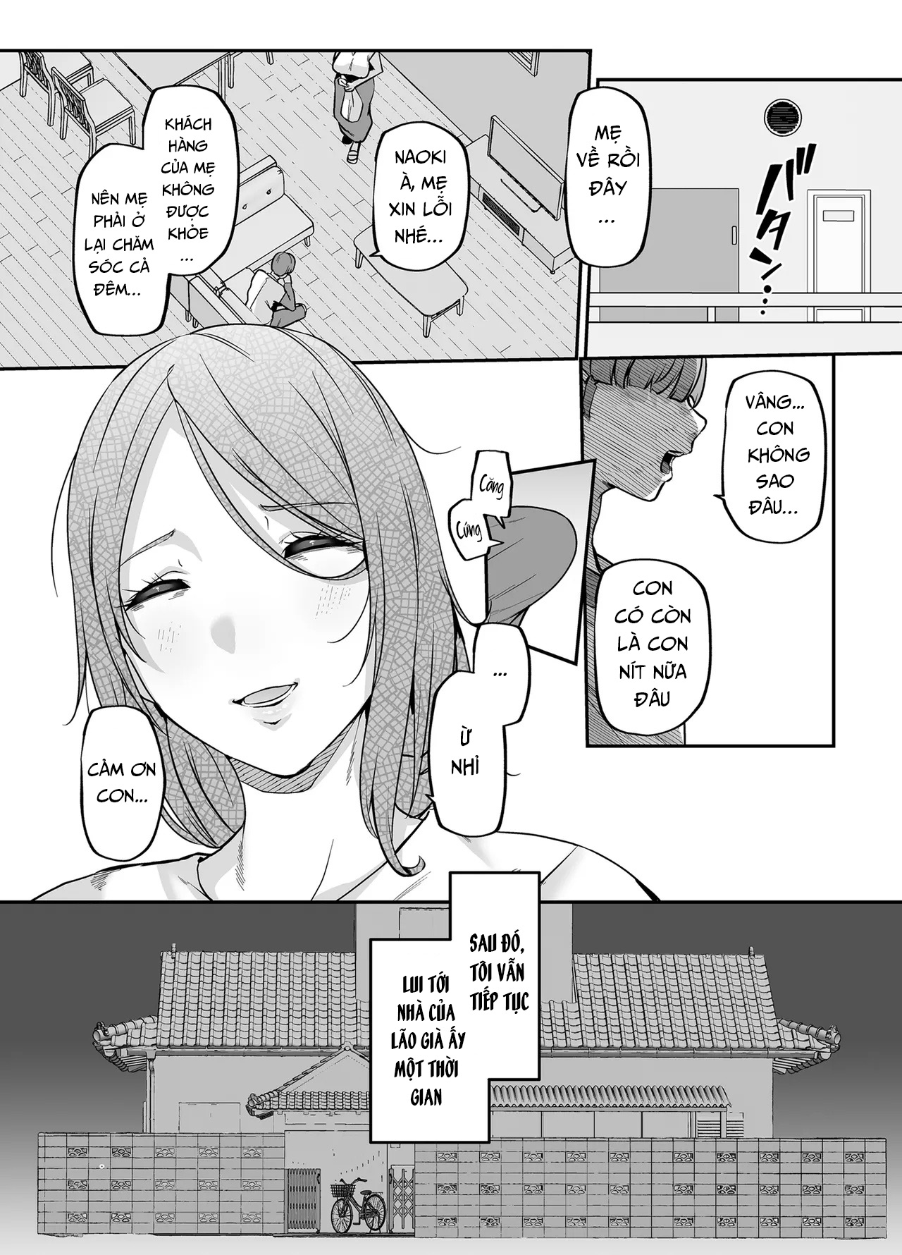 HentaiVN.net - Ảnh 36 - 母さんはホームヘルパー〜部屋の片付けから性欲処理まで - Chap 2 +3