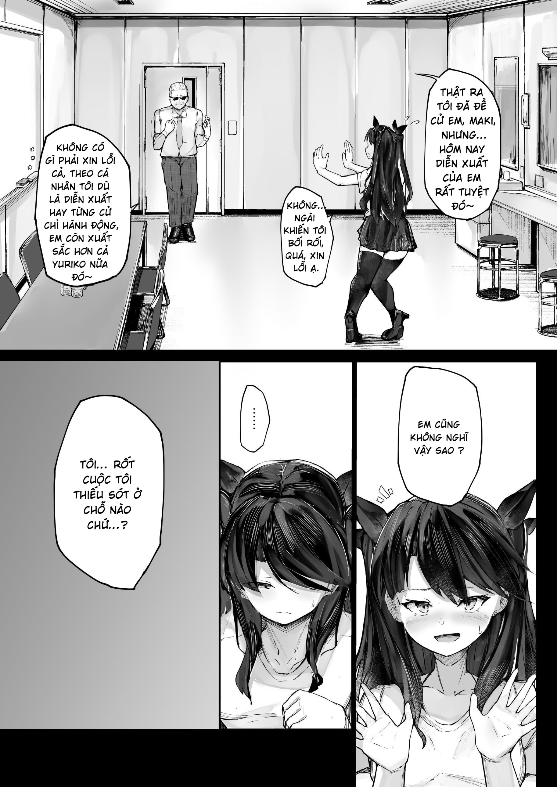 HentaiVN.net - Ảnh 9 - Kairaku Ochi shita Joyuu no Matsuro Zenpen - chap-1