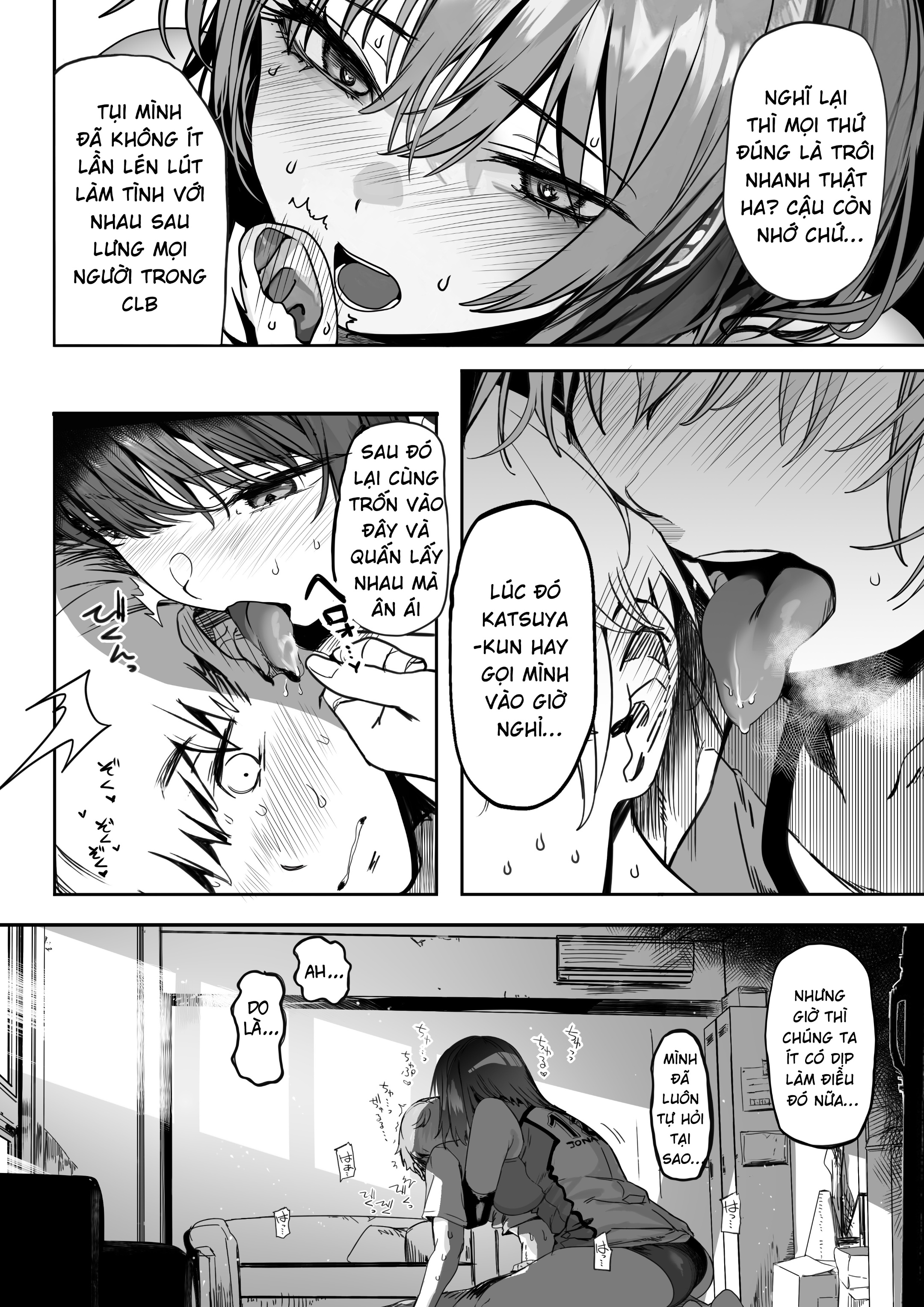 HentaiVN.net - Ảnh 10 - Koushinchou Volley-bu no Seisokei Kanojo ga Senpai no Mono ni Natte Shimau Ichibushijuu - Chap 2