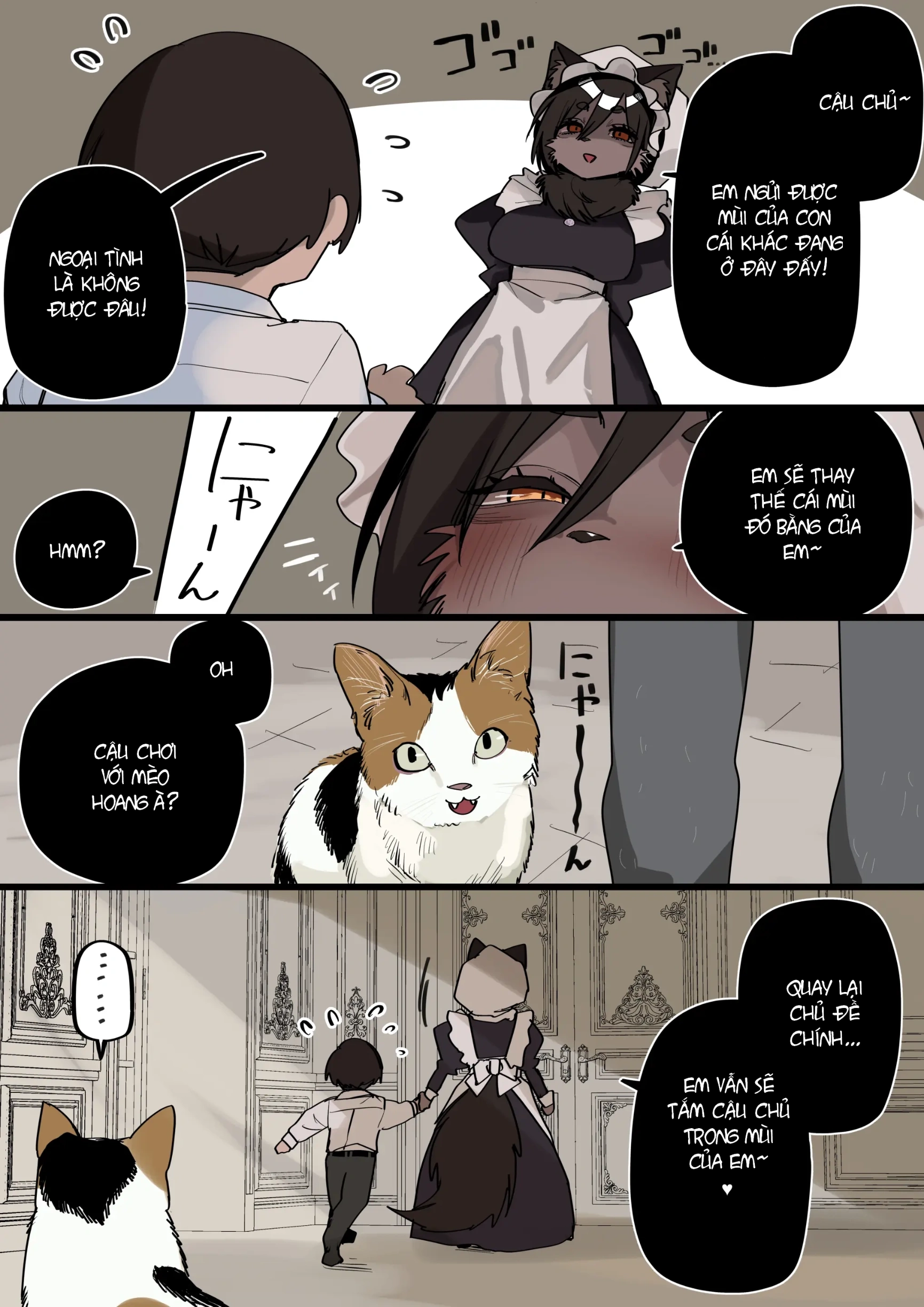HentaiVN.net - Ảnh 11 - cô hầu gái của riêng tôi - Oneshot