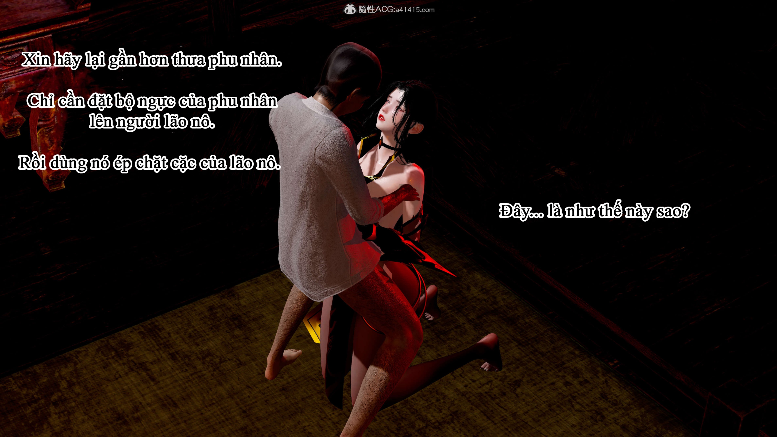HentaiVN.net - Ảnh 11 - Mượn Vợ Chủ Nhân Để Hạ Hoả - Chương 10