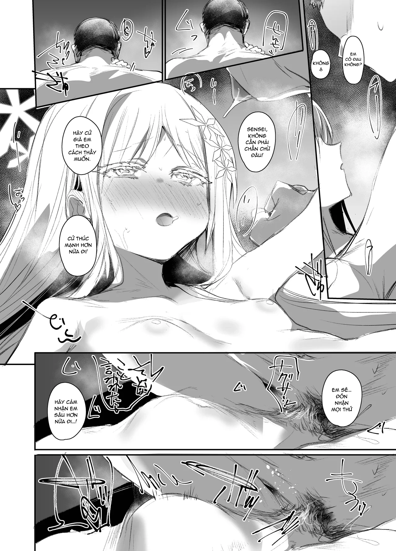 HentaiVN.net - Ảnh 11 - Tuyệt diễm tựa trăm hoa - Goryou Nagusa - One shot khô dái