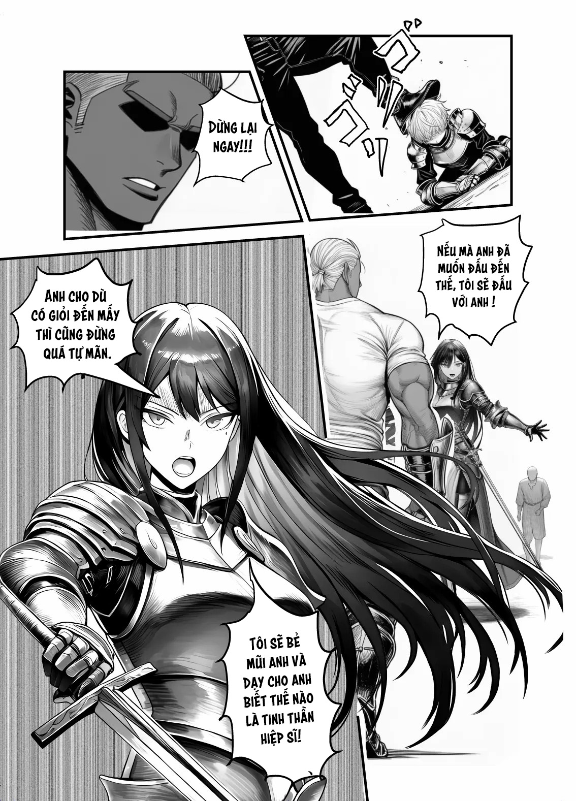 HentaiVN.net - Ảnh 10 - On'na kishi danchō, kuppuku mesu ochi NTR 〜 akogareno orutīna danchō ga maketa hi 〜 - Siuuu Phẩm