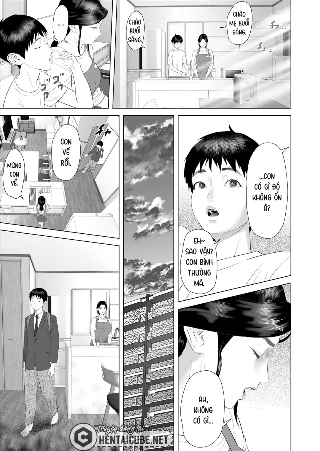 HentaiVN.net - Ảnh 10 - Cách mà tôi có mối quan hệ này với mẹ mình [Boku Ga Okasanto Konna Koto Ni Natchau Hanashi; The Story Of How I Wound Up Like This With My Mother] - Chap 7