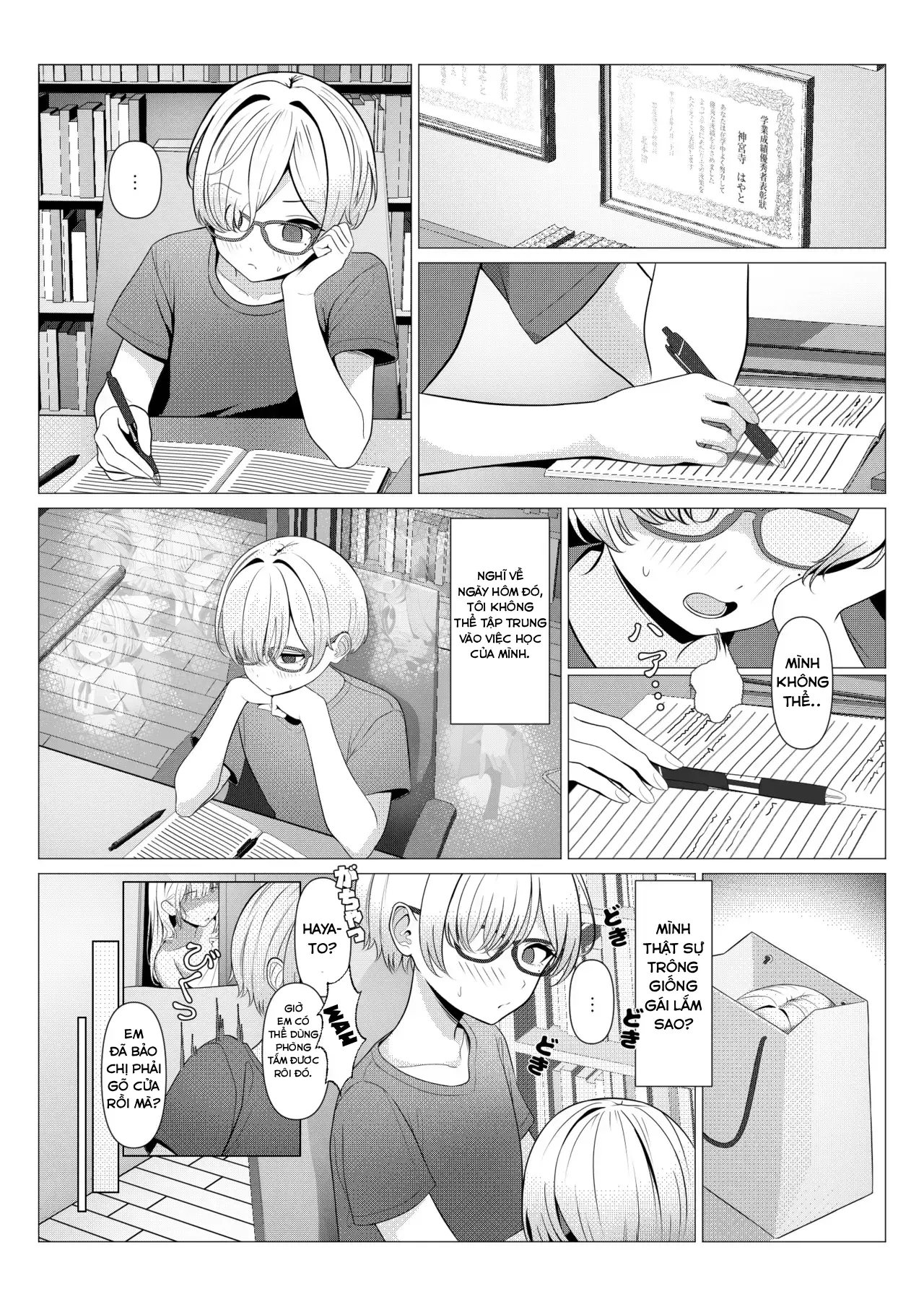 HentaiVN.net - Ảnh 10 - Hồ sơ bệnh án nữ hóa của Hayato-sensei - Oneshot