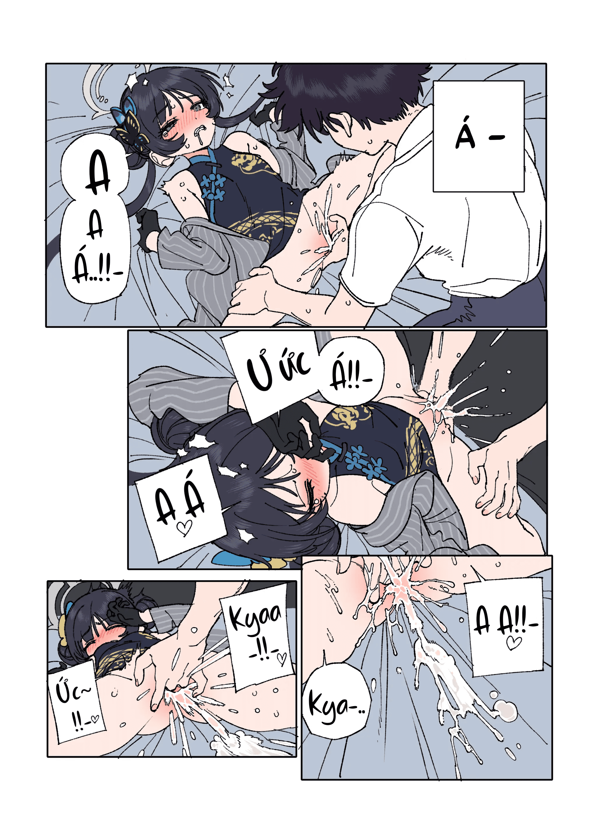 HentaiVN.net - Ảnh 11 - Cuốn Sách Tình Yêu Của Kisaki & Sensei - Oneshot