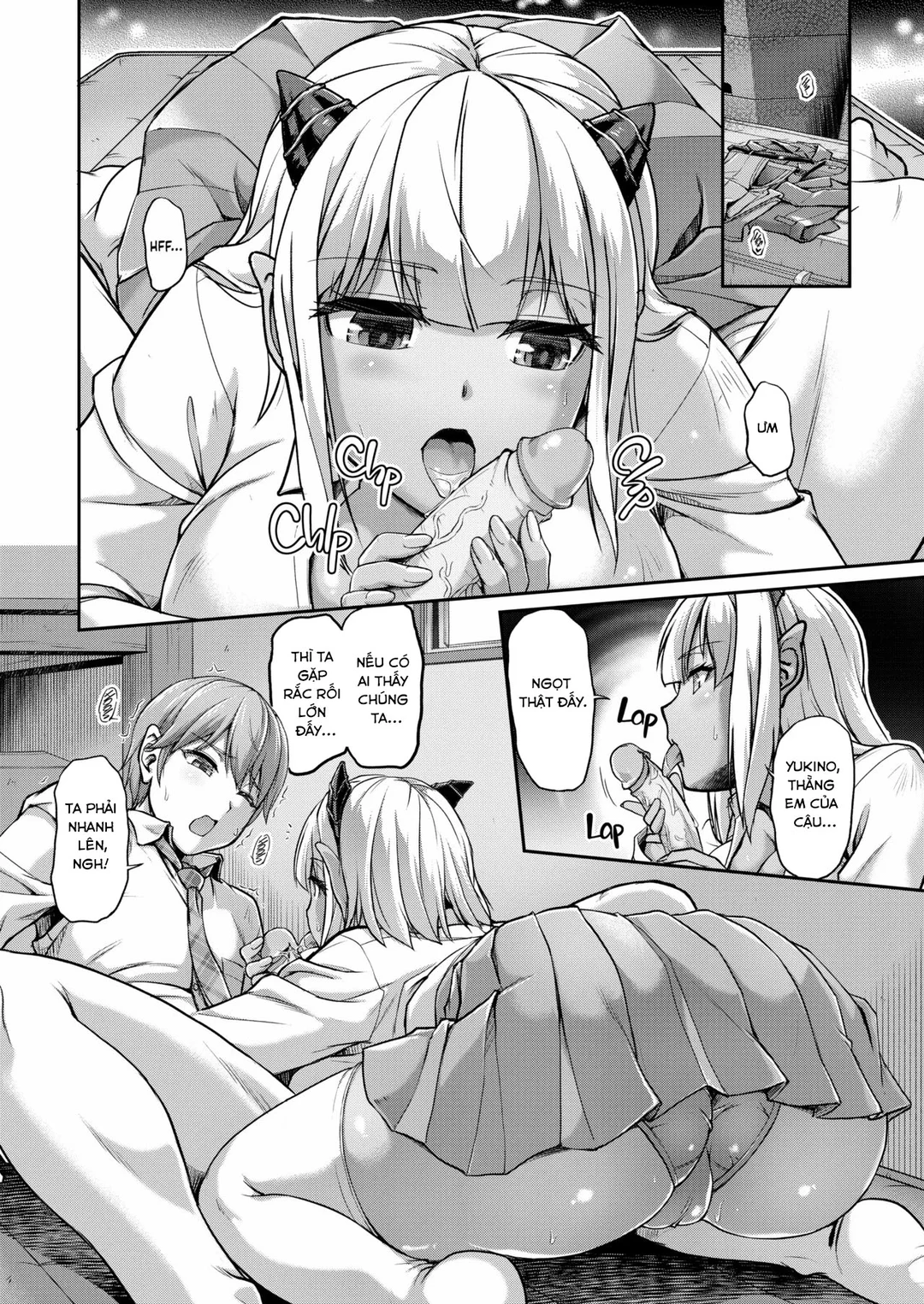 HentaiVN.net - Ảnh 10 - Cuộc sống hàng ngày tại Nữ quái trang viên - Chap 5