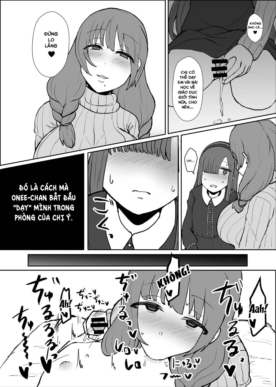 HentaiVN.net - Ảnh 11 - Phòng của chị gái - Oneshot