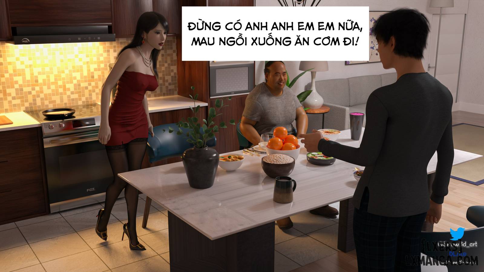 HentaiVN.net - Ảnh 10 - Vợ Tôi Vương Vân - Chương 8