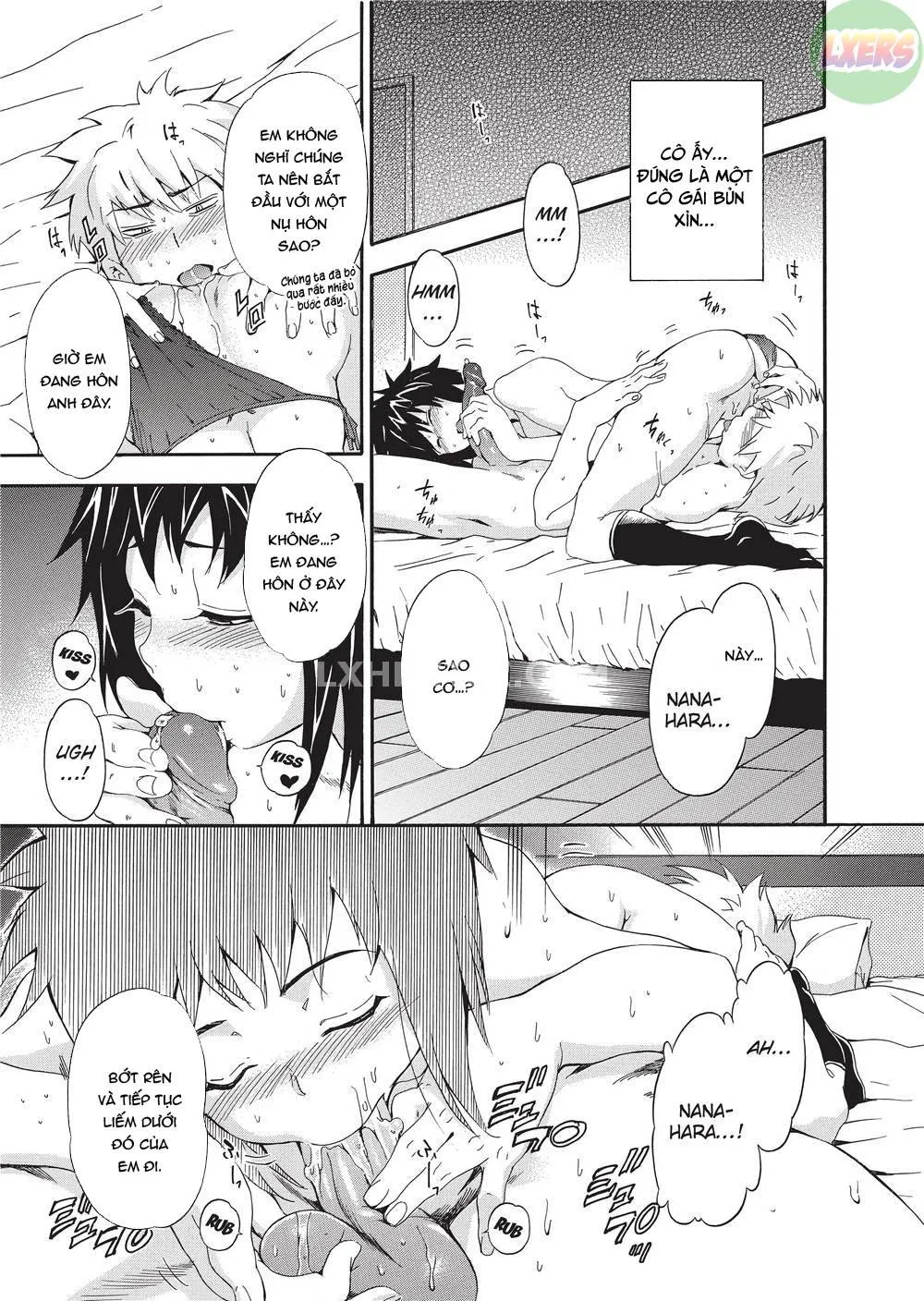 HentaiVN.net - Ảnh 10 - Trembling Lips - Chap 10