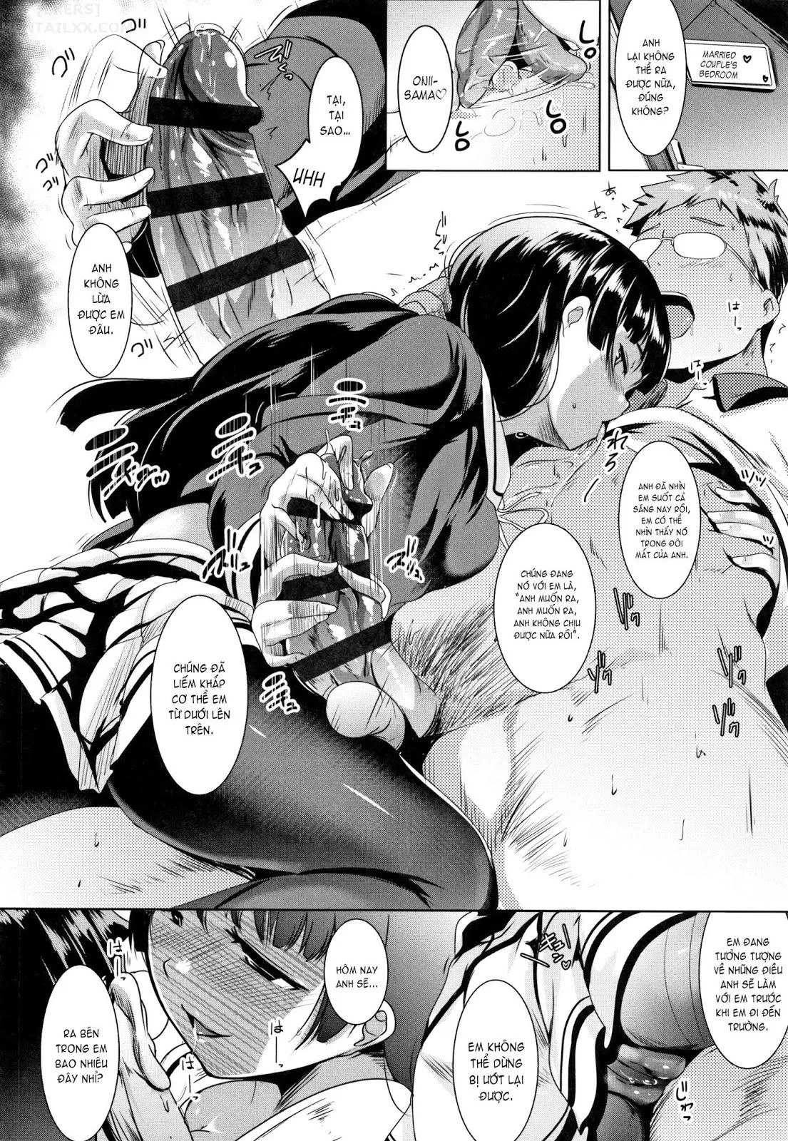 HentaiVN.net - Ảnh 9 - Blind Love Mating [Dekiai Koubi] - Chap 1